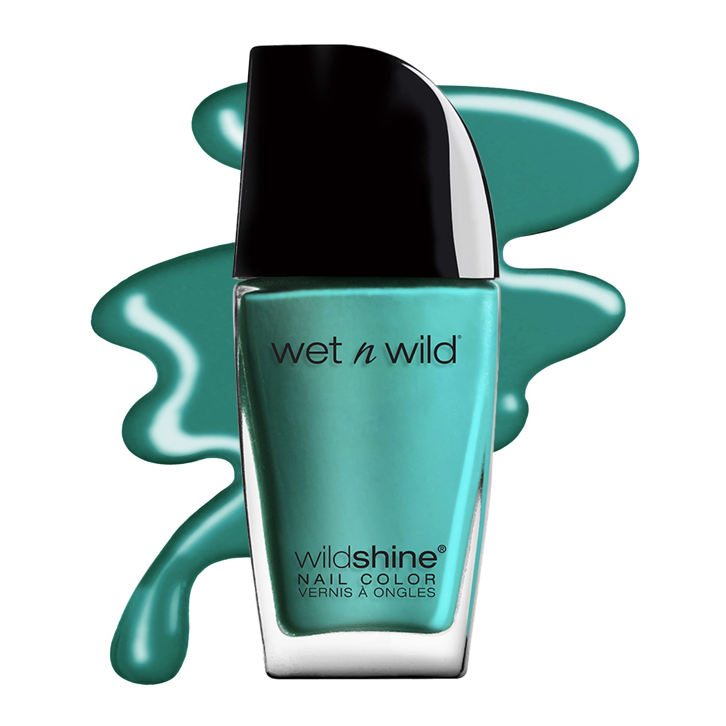 Foto 2 pulgar | Esmalte De Uñas Wet N Wild Wild Shine Teal Blue Be More Pacific - Venta Internacional.