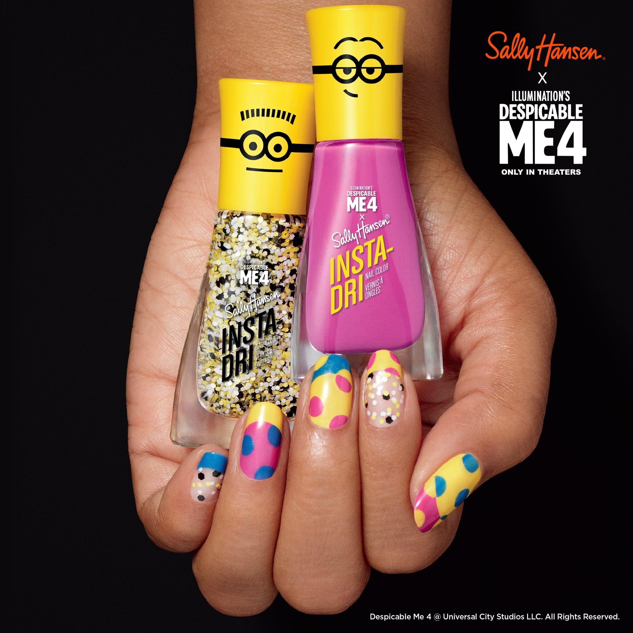 Foto 3 pulgar | Esmalte De Uñas Sally Hansen Insta-dri  X Despicable Me Yellow - Venta Internacional.