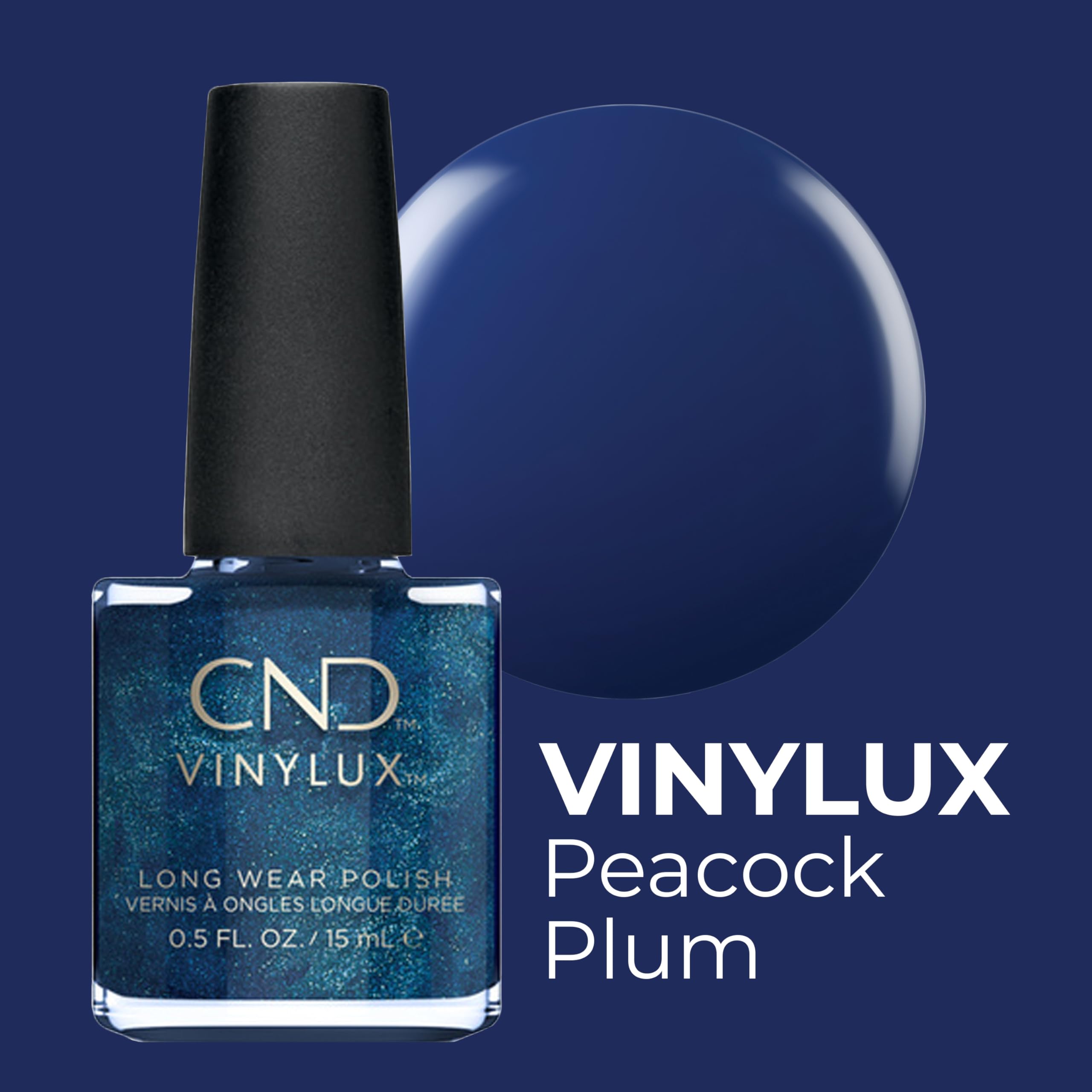 Foto 3 pulgar | Esmalte De Uñas Cnd Vinylux Longwear Gel Like Blue 15 Ml Peacock - Venta Internacional.