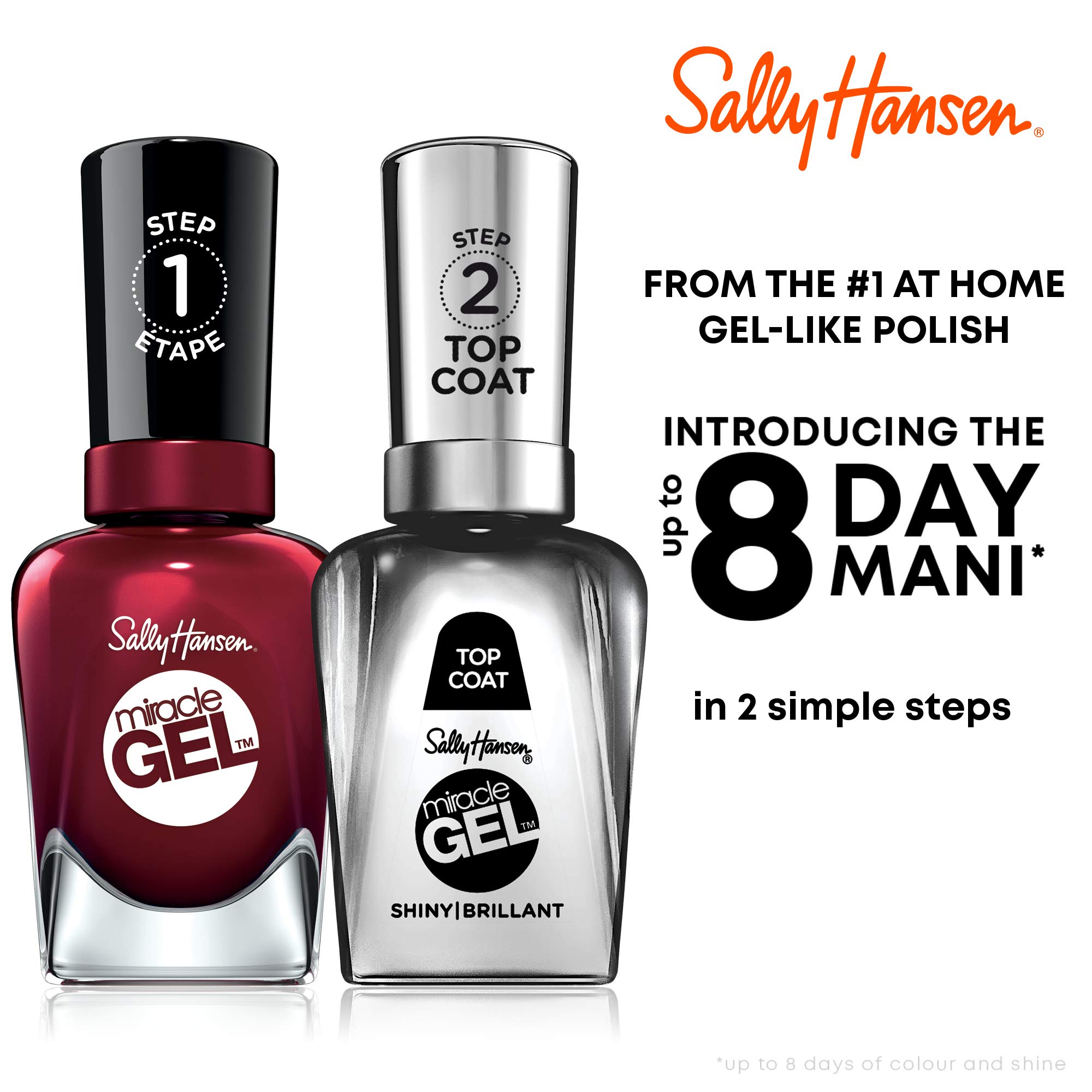 Foto 5 pulgar | Esmalte De Uñas Sally Hansen Miracle Gel™ V-amplified Purple - Venta Internacional.