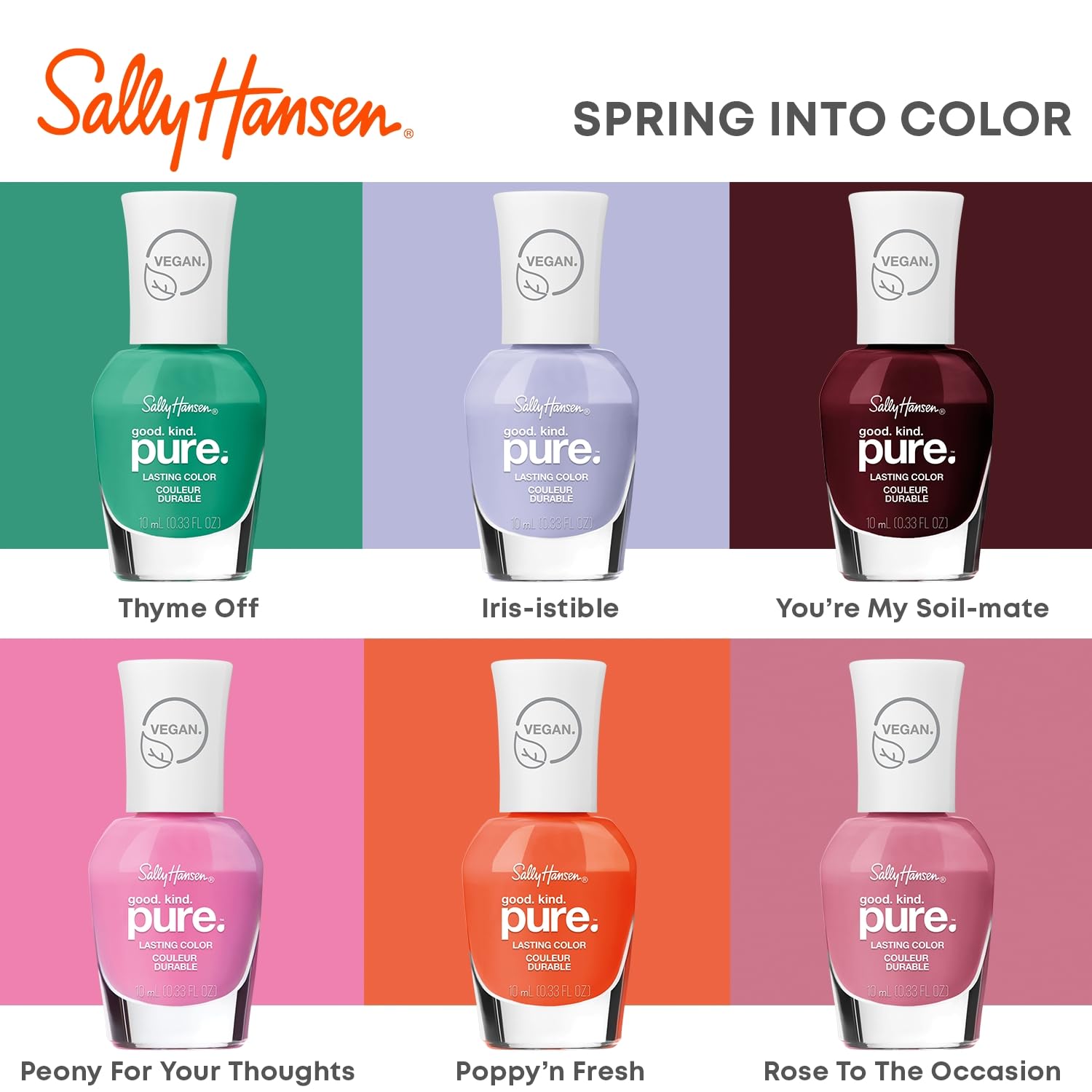 Foto 6 pulgar | Esmalte De Uñas Sally Hansen Good.kind.pure Thyme Off 10 Ml - Venta Internacional.