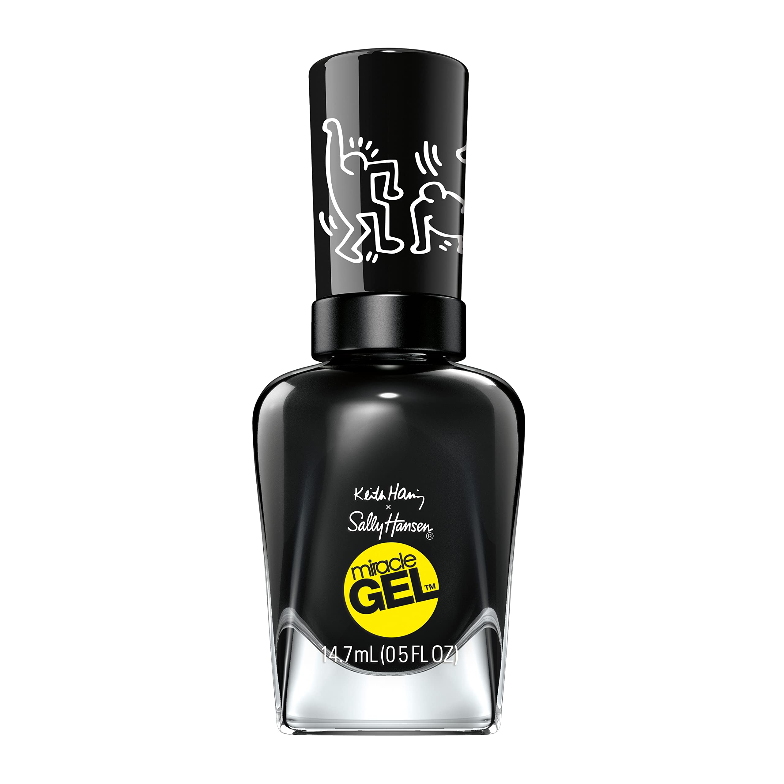 Esmalte De Uñas Sally Hansen Miracle Gel™ Keith Haring Black - Venta Internacional.