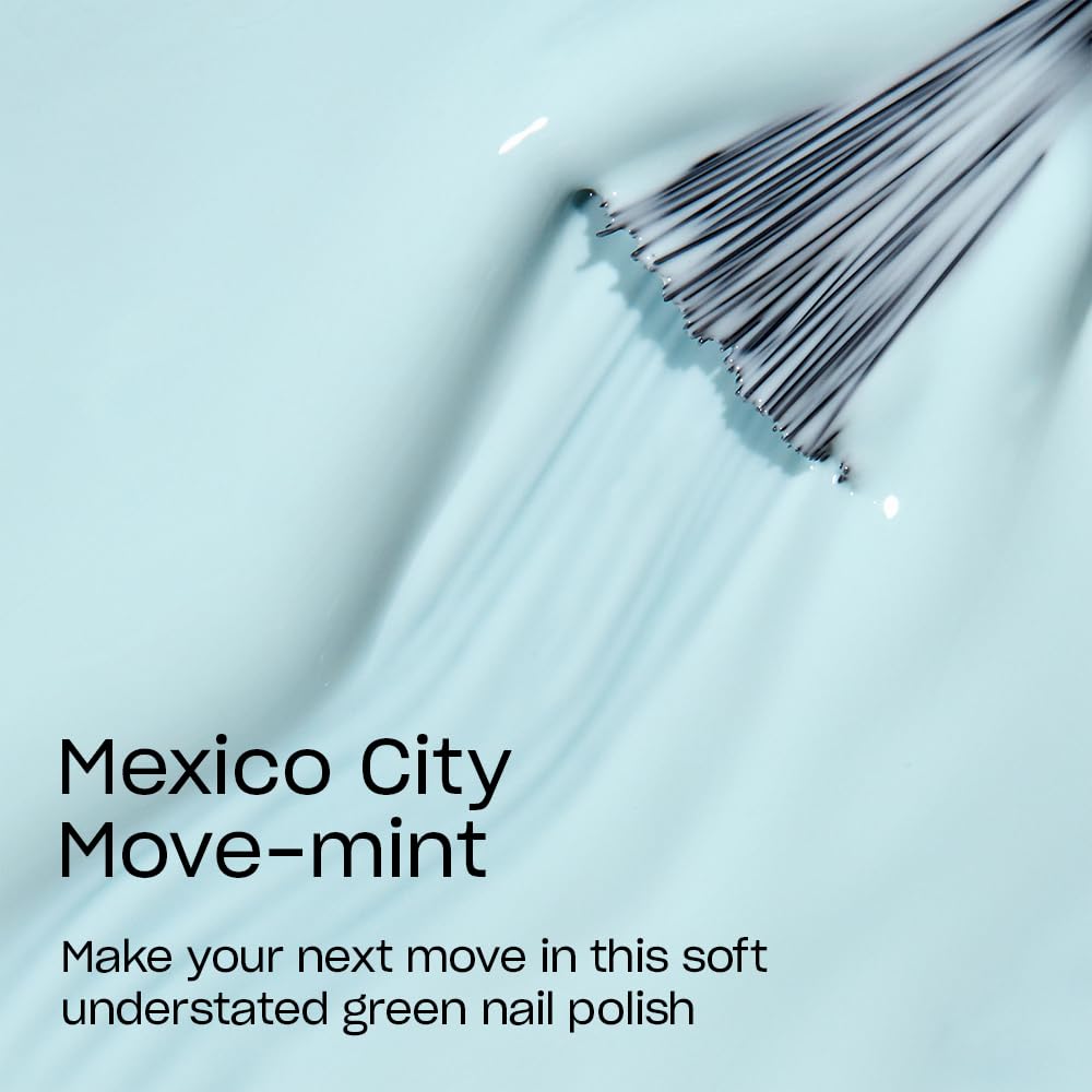 Foto 4 pulgar | Esmalte De Uñas Opi Mexico City Move-mint Green Crème 15 Ml - Venta Internacional.