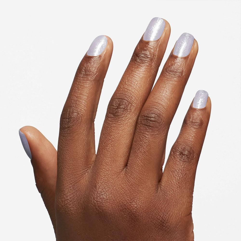 Foto 5 pulgar | Esmalte De Uñas Opi Snatch'd Silver Sheer Soft White Glitter - Venta Internacional.