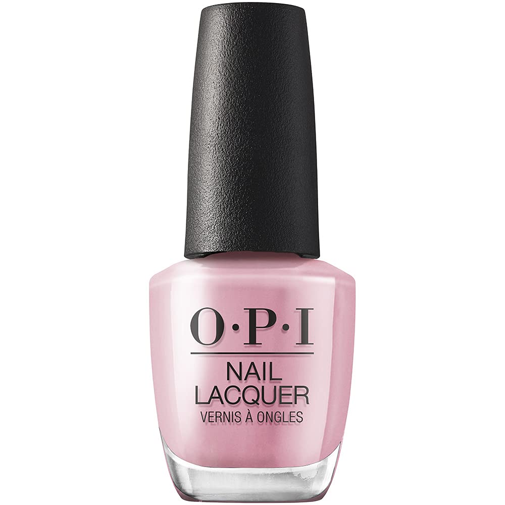 Esmalte De Uñas Opi Nail Lacquer (p) Tinta Sobre Lienzo Rosa Claro - Venta Internacional.