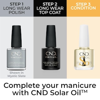 Foto 5 | Esmalte De Uñas Cnd Vinylux Longwear Gel Like Grey 15ml - Venta Internacional.