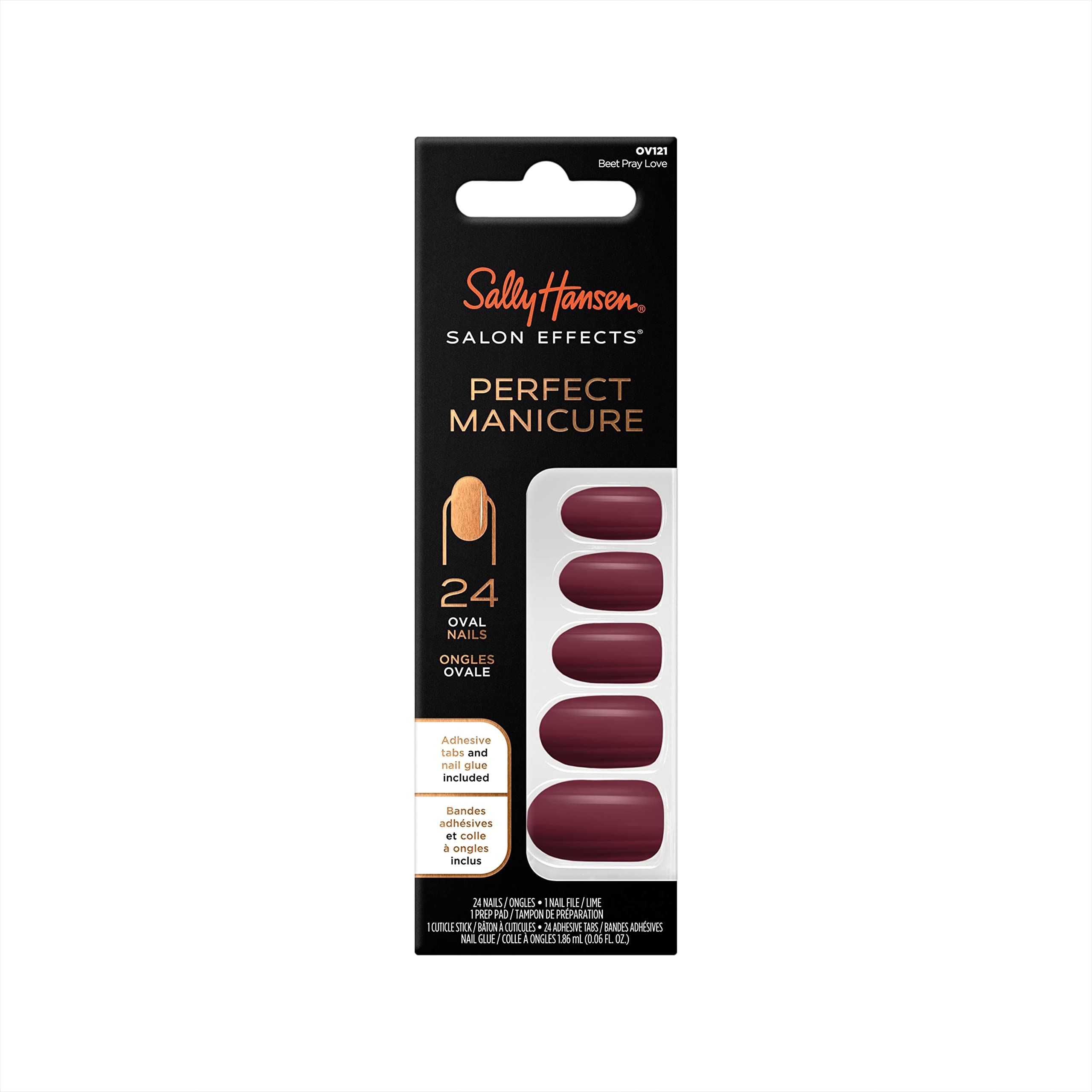 Press On Nails Sally Hansen Salon Effects Perfect Manicure - Venta Internacional.