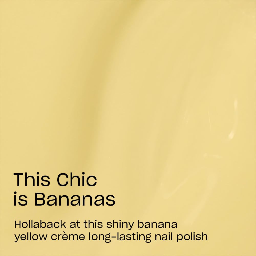Foto 4 pulgar | Esmalte De Uñas Opi Infinite Shine This Chic Is Bananas Soft Yellow - Venta Internacional.