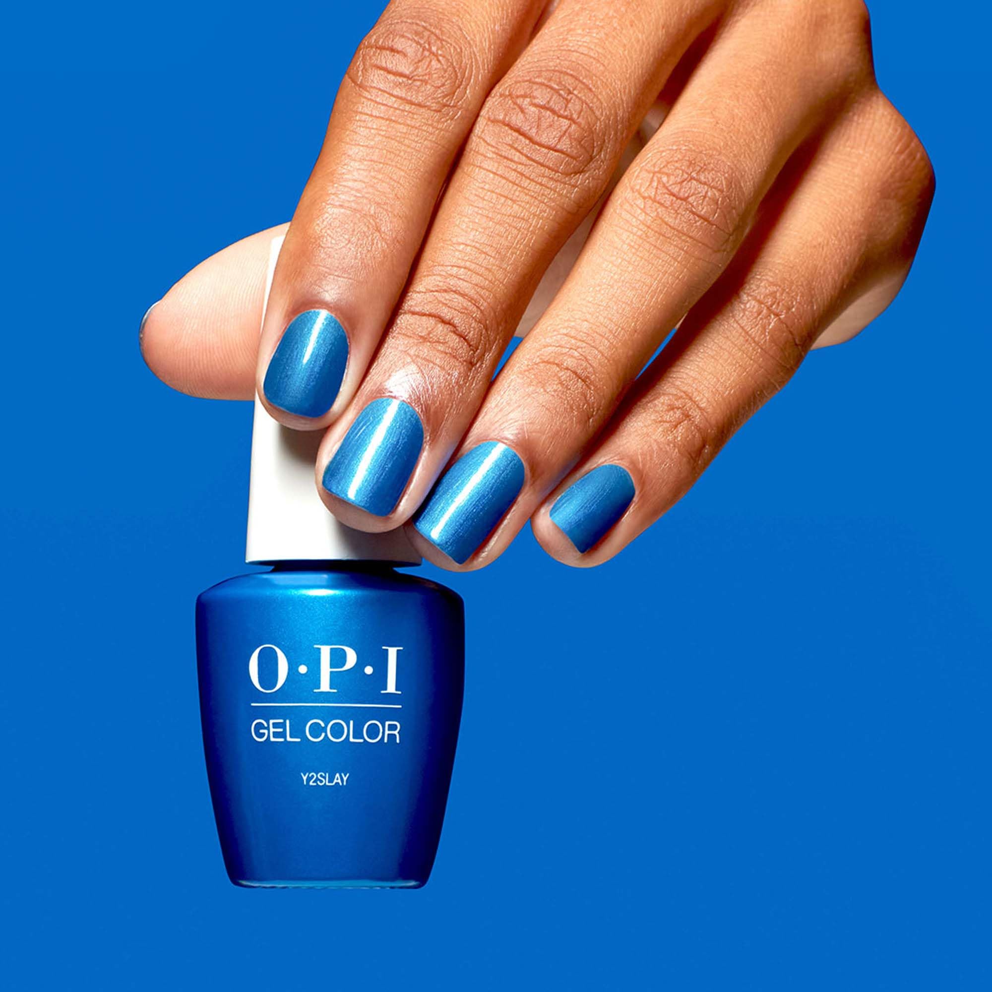 Foto 4 pulgar | Esmalte De Uñas Opi Gelcolor Y2slay Metallic Bright Blue - Venta Internacional.