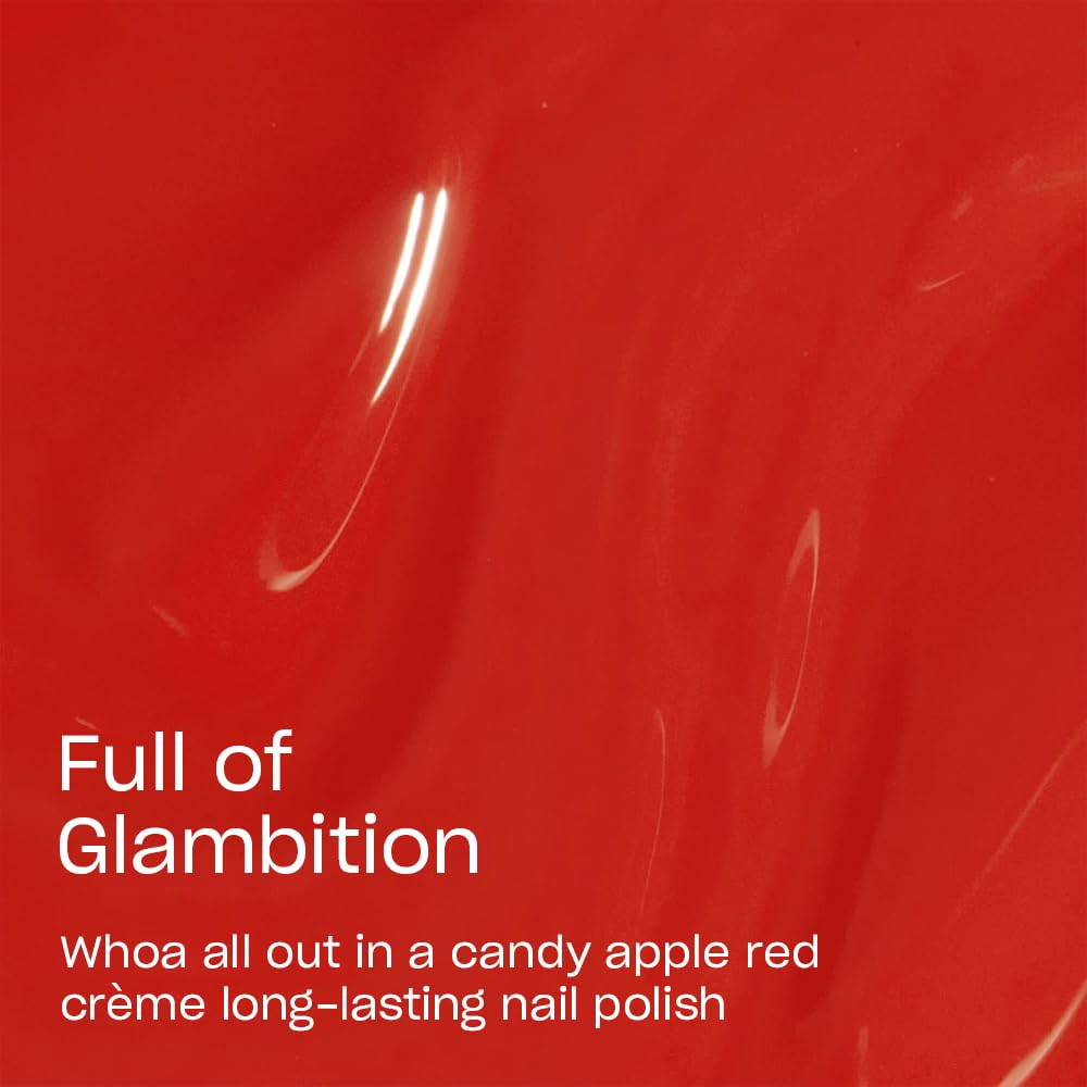 Foto 3 | Esmalte De Uñas Opi Infinite Shine Full Of Glambition Rojo Oscuro - Venta Internacional.