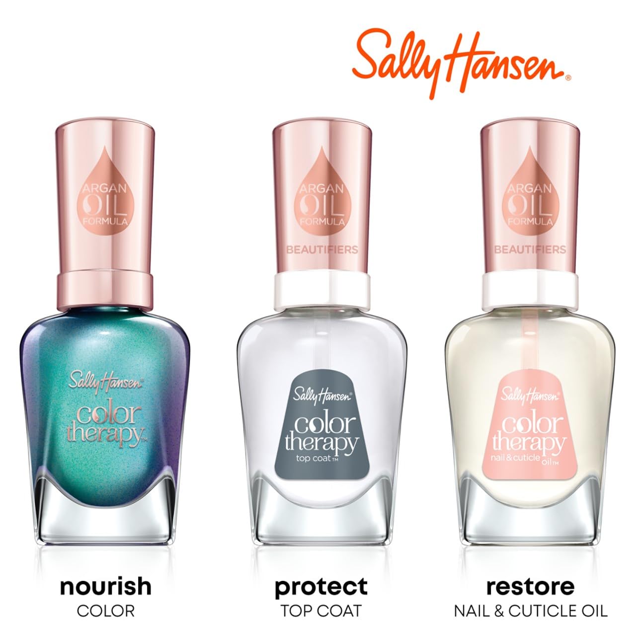 Foto 7 | Esmalte De Uñas Sally Hansen Color Therapy Mauve Mantra, Paquete De 1 - Venta Internacional.