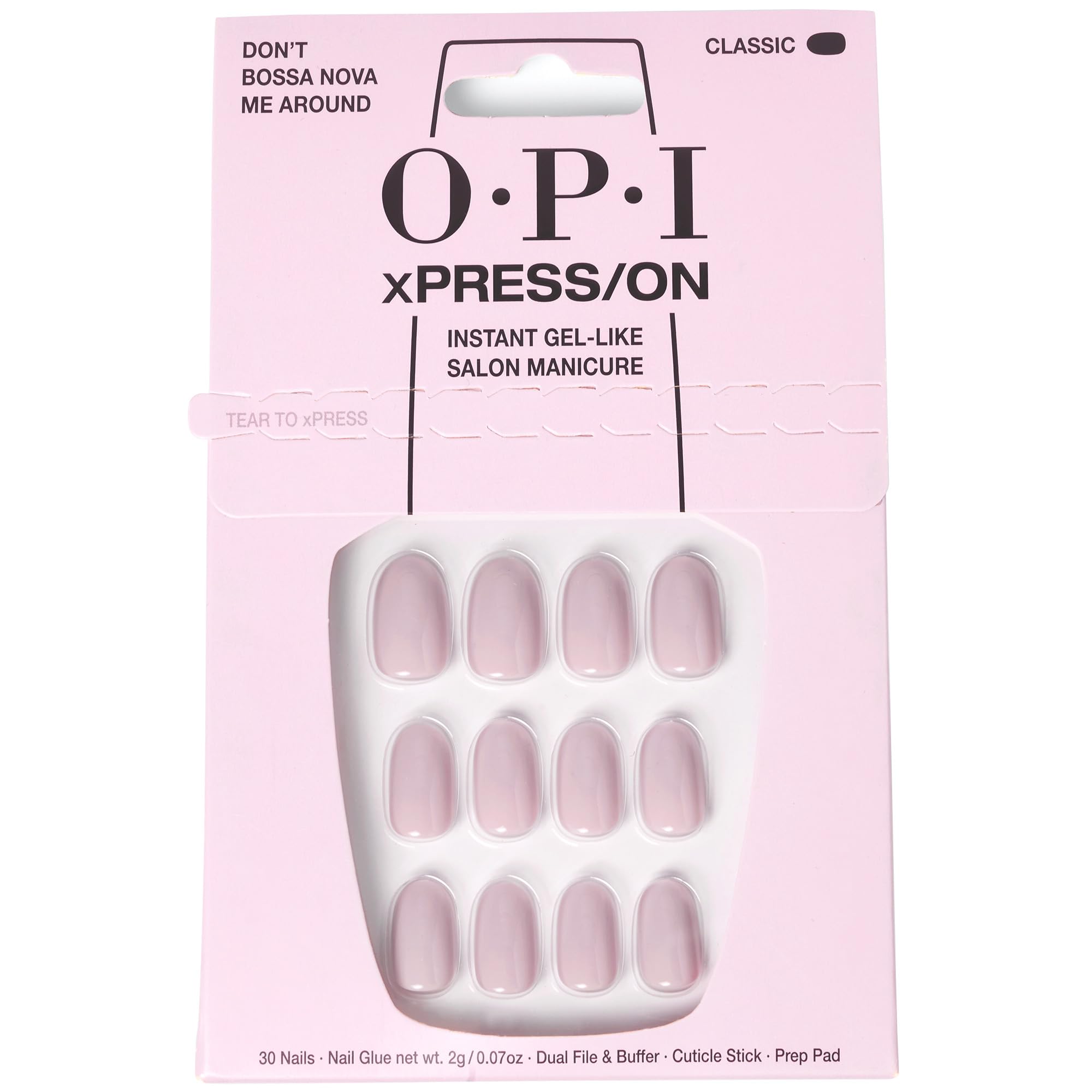 Presiona Las Uñas Opi Xpress/en Don't Bossa Nova Me Around Grey - Venta Internacional.