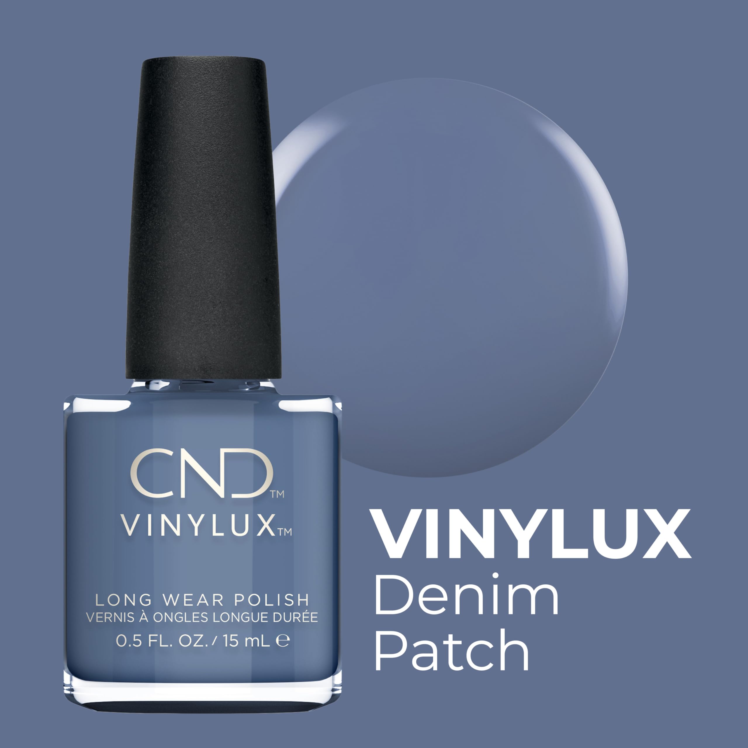 Foto 3 pulgar | Esmalte De Uñas Cnd Vinylux Longwear Con Parche De Mezclilla Tipo Gel, 15 Ml - Venta Internacional.