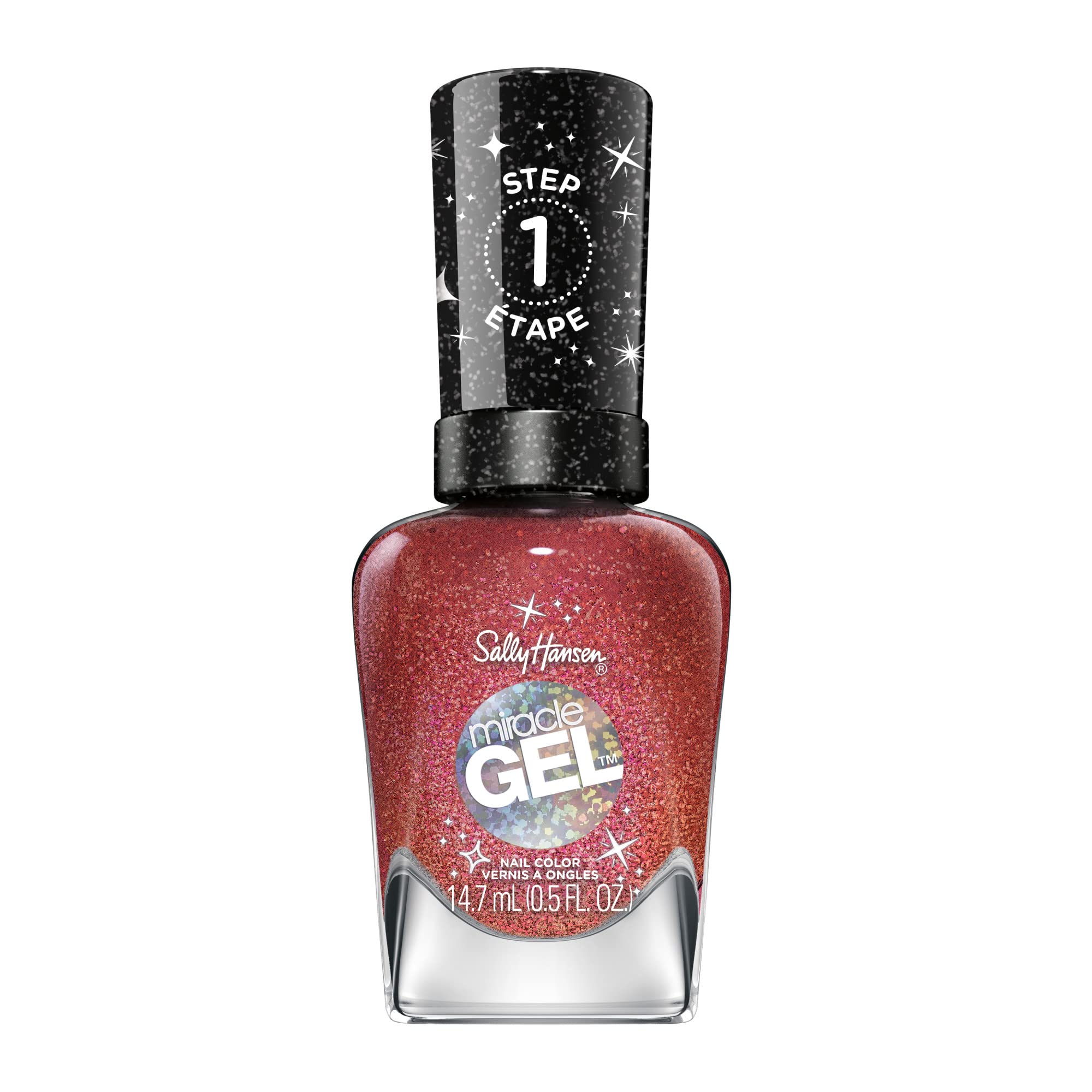 Esmalte De Uñas Sally Hansen Miracle Gel Merry And Bright 15 Ml - Venta Internacional.