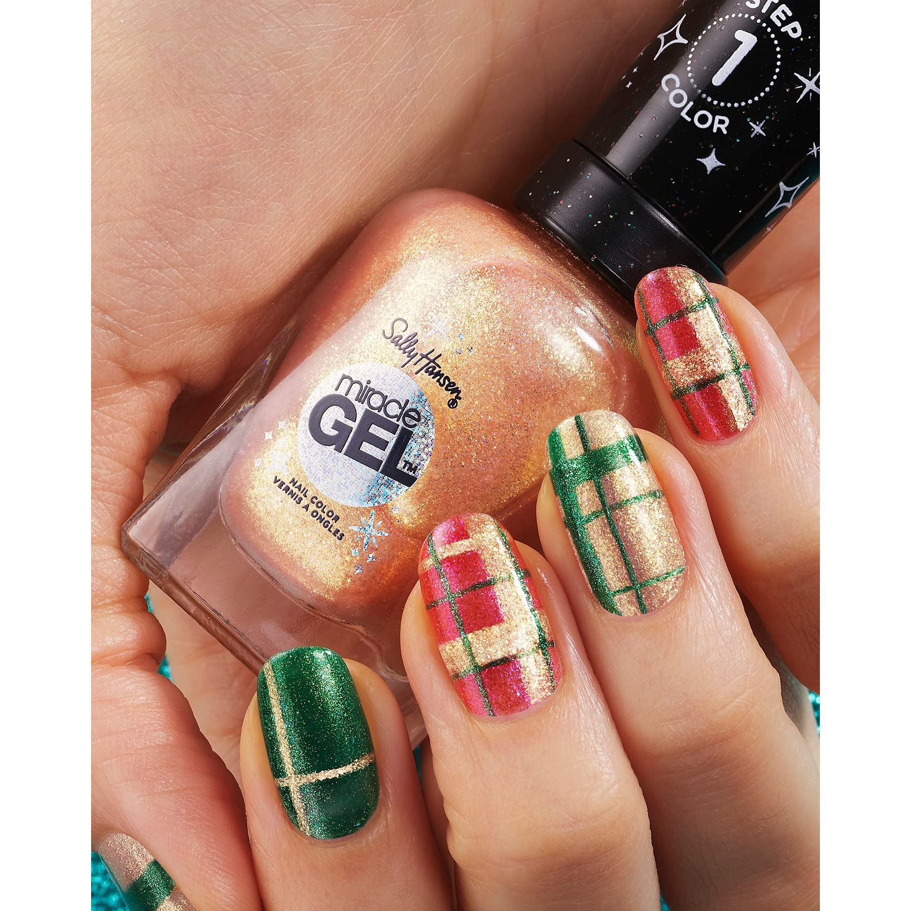 Foto 8 pulgar | Esmalte De Uñas Sally Hansen Miracle Gel Merry And Bright 15 Ml - Venta Internacional.