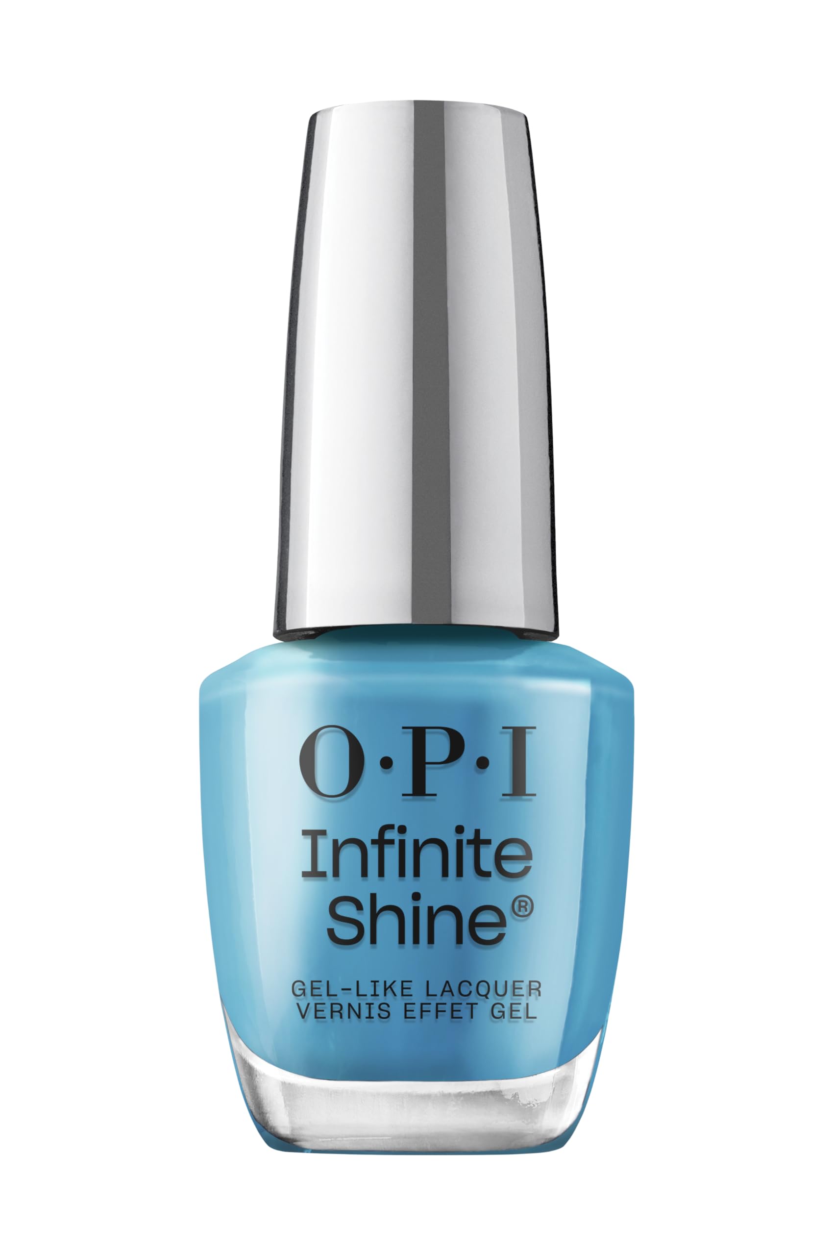 Esmalte De Uñas Opi Infinite Shine Never Leavin' Blue De Larga Duración - Venta Internacional.