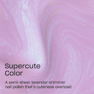 Foto 3 | Esmalte De Uñas Opi Nail Lacquer Supercute Color Sheer Soft Purple - Venta Internacional.