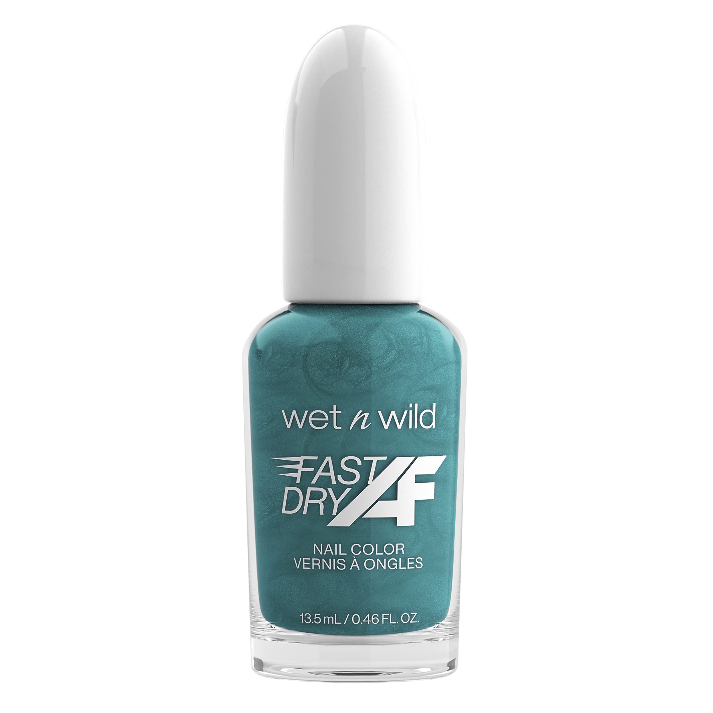 Foto 3 pulgar | Esmalte De Uñas Wet N Wild Fast Dry Af Glitter Blue Mermaids - Venta Internacional.