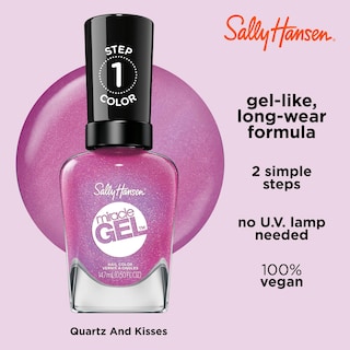 Foto 4 | Esmalte De Uñas Sally Hansen Miracle Gel™ Quartz And Kisses Pink - Venta Internacional.