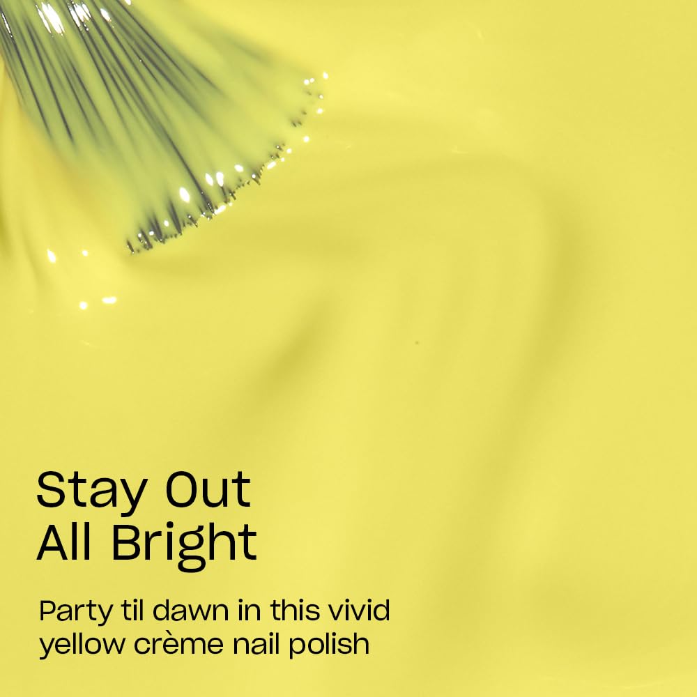 Foto 4 pulgar | Esmalte De Uñas Opi Stay Out All Bright Yellow 15ml - Venta Internacional.