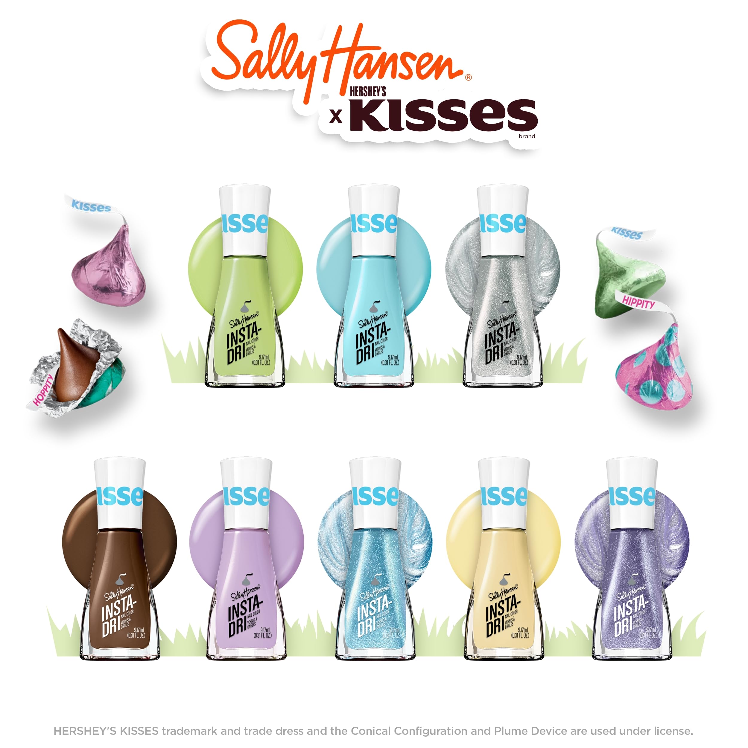 Foto 6 pulgar | Esmalte De Uñas Sally Hansen Insta-dri X Hershey's Kisses 8 Colores - Venta Internacional.