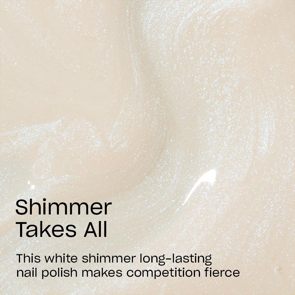 Foto 4 pulgar | Esmalte De Uñas Opi Infinite Shine Shimmer Takes All Soft White - Venta Internacional.