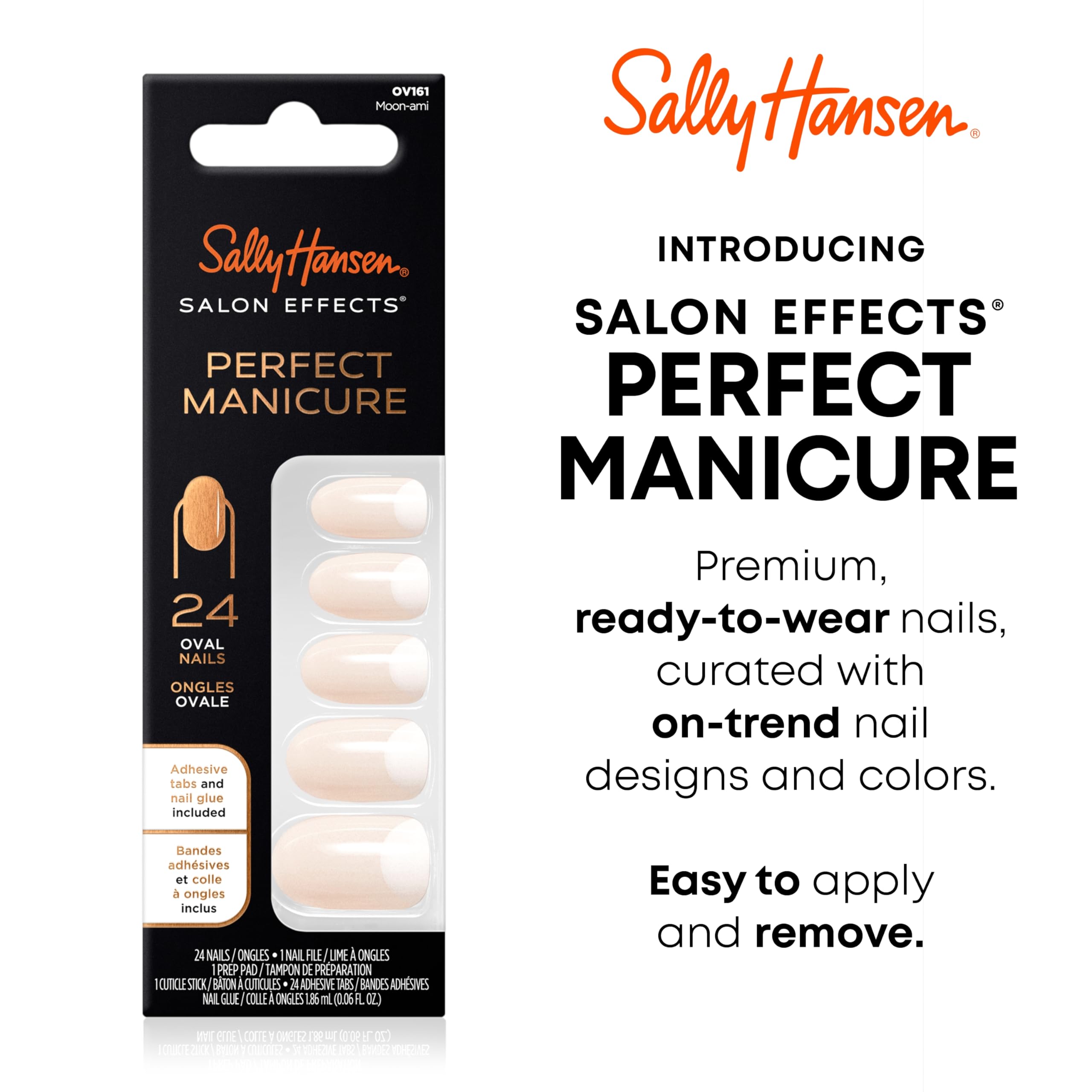 Foto 5 pulgar | Manicura Perfecta Salon Effects  De Sally Hansen Press On Nails - Venta Internacional.