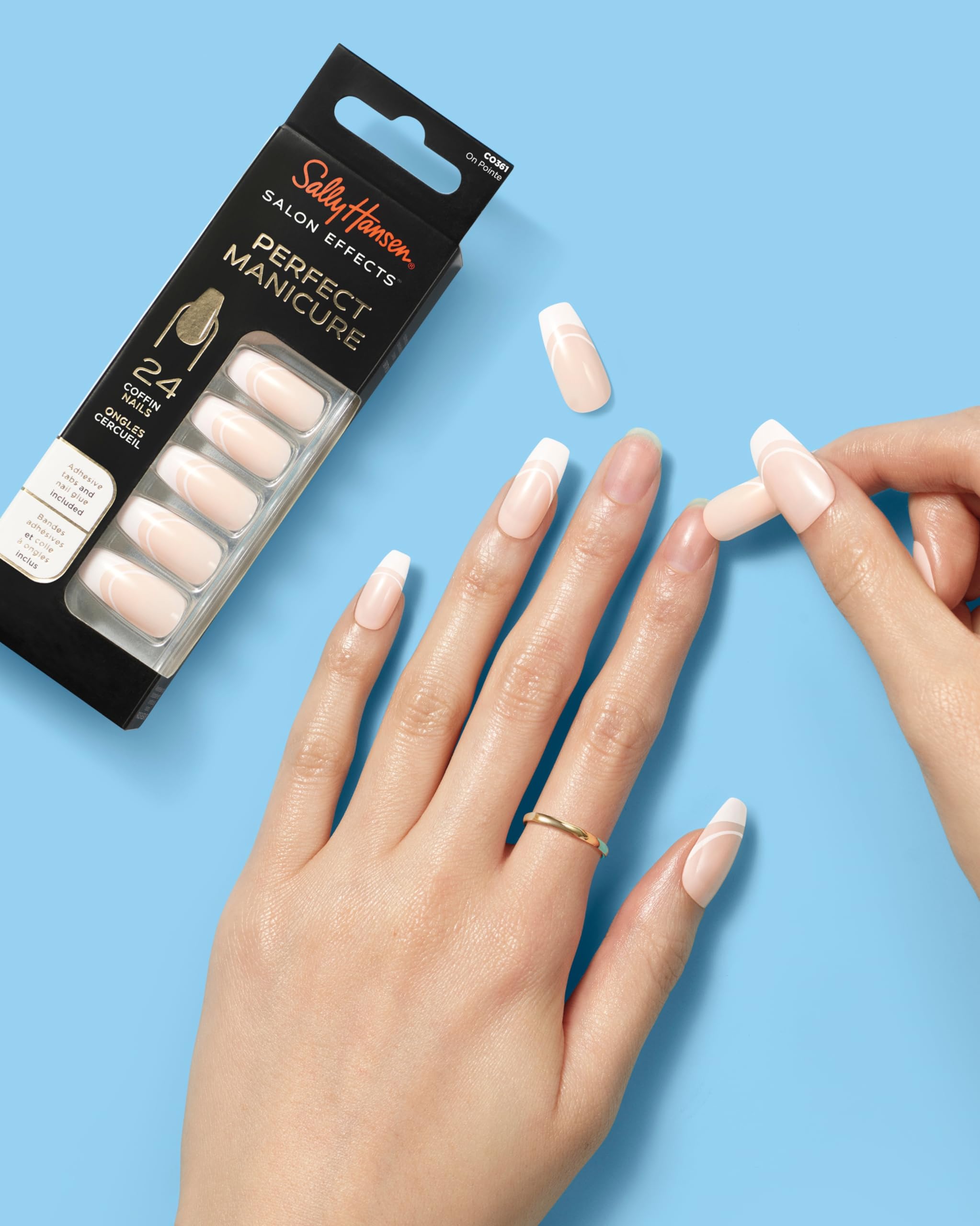 Foto 7 | Manicura Perfecta Salon Effects  De Sally Hansen Press On Nails - Venta Internacional.