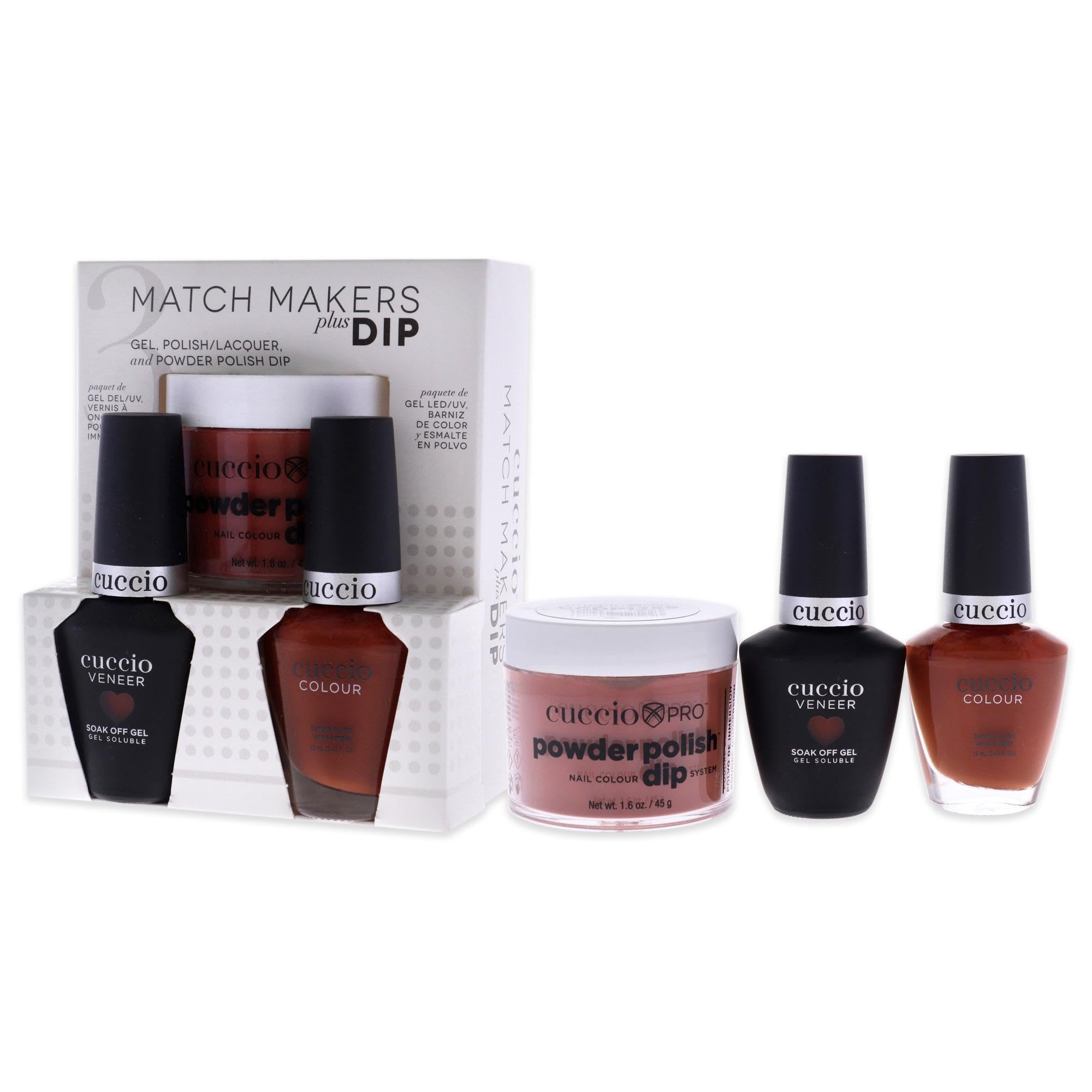 Foto 4 | Kit De Baño Para Uñas Cuccio Colour Matchmakers Plus Natural State - Venta Internacional.