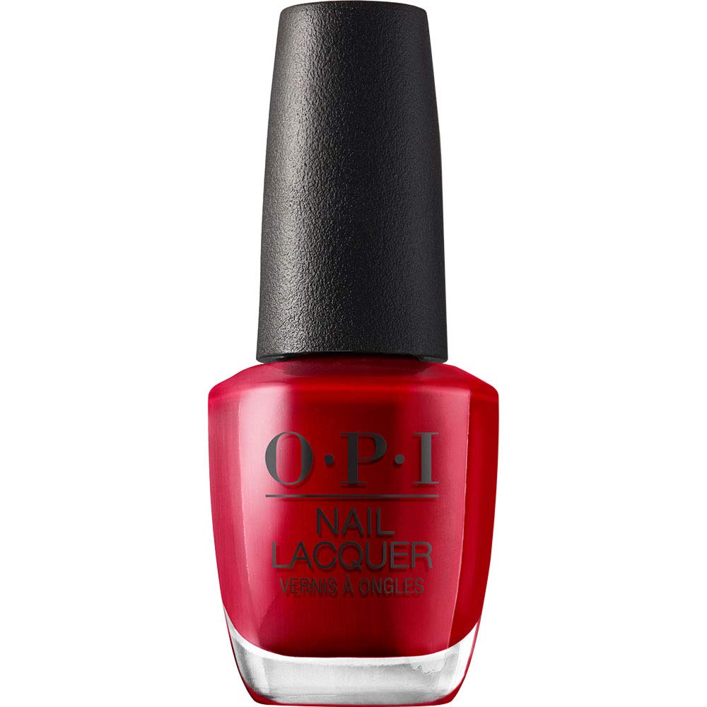 Esmalte De Uñas Opi Nail Lacquer Red Hot Rio Bright Red Vegan - Venta Internacional.