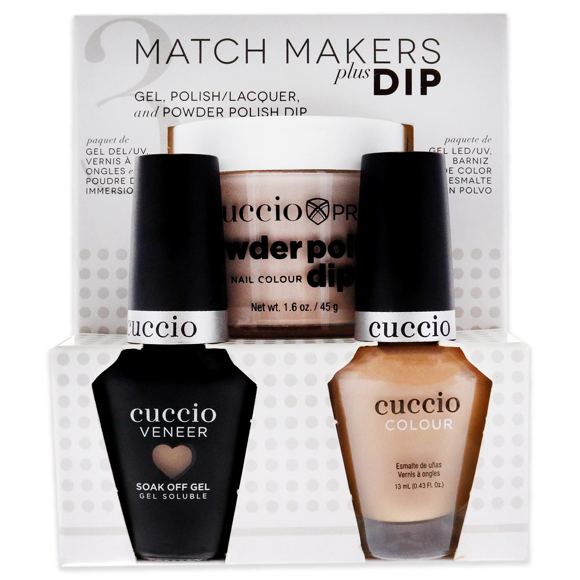 Foto 5 | Kit De Baño De Uñas Cuccio Colour Matchmakers Plus I Wish, Kit De 3 Piezas - Venta Internacional.