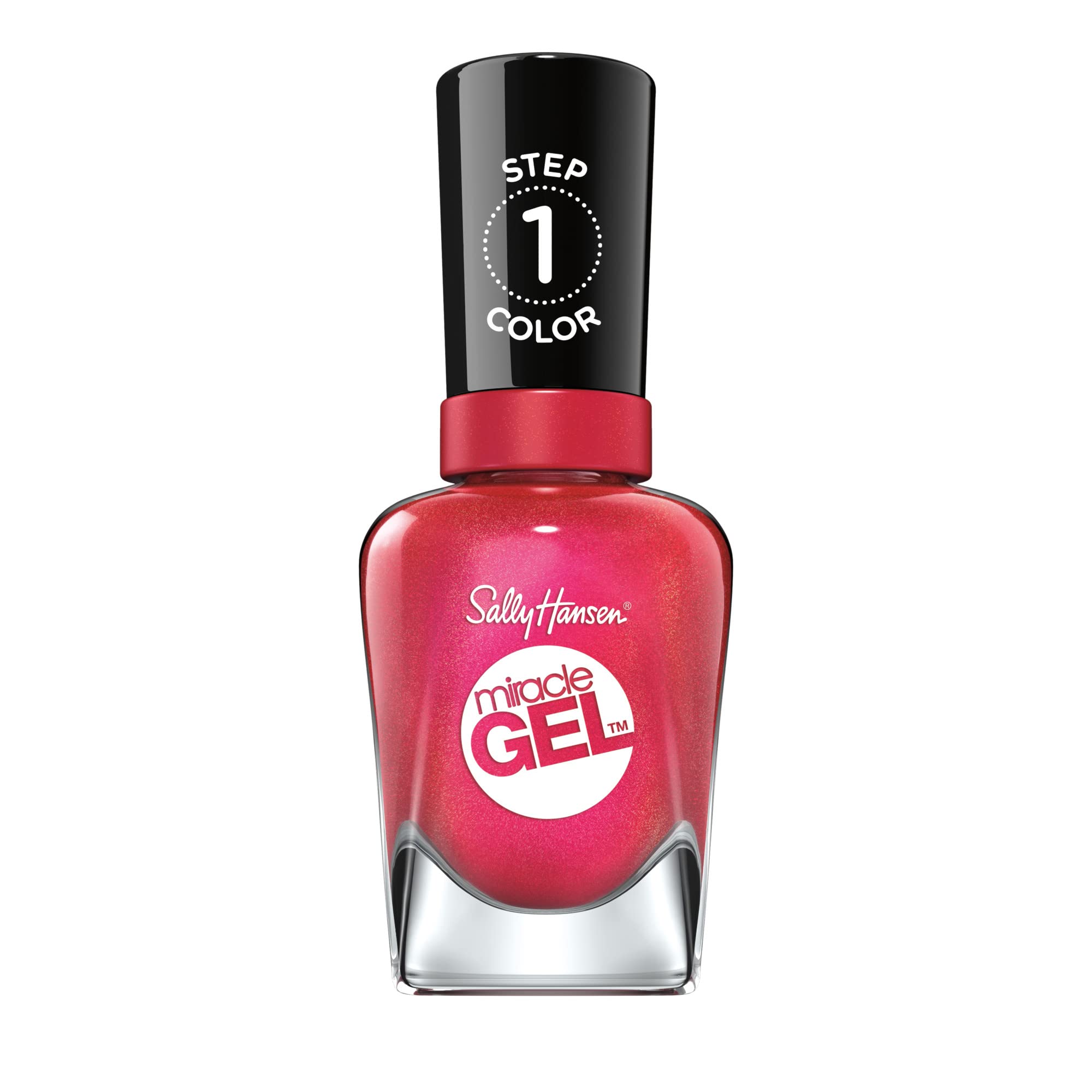 Esmalte De Uñas Sally Hansen Miracle Gel Red-y Set, Run! #446 - Venta Internacional.