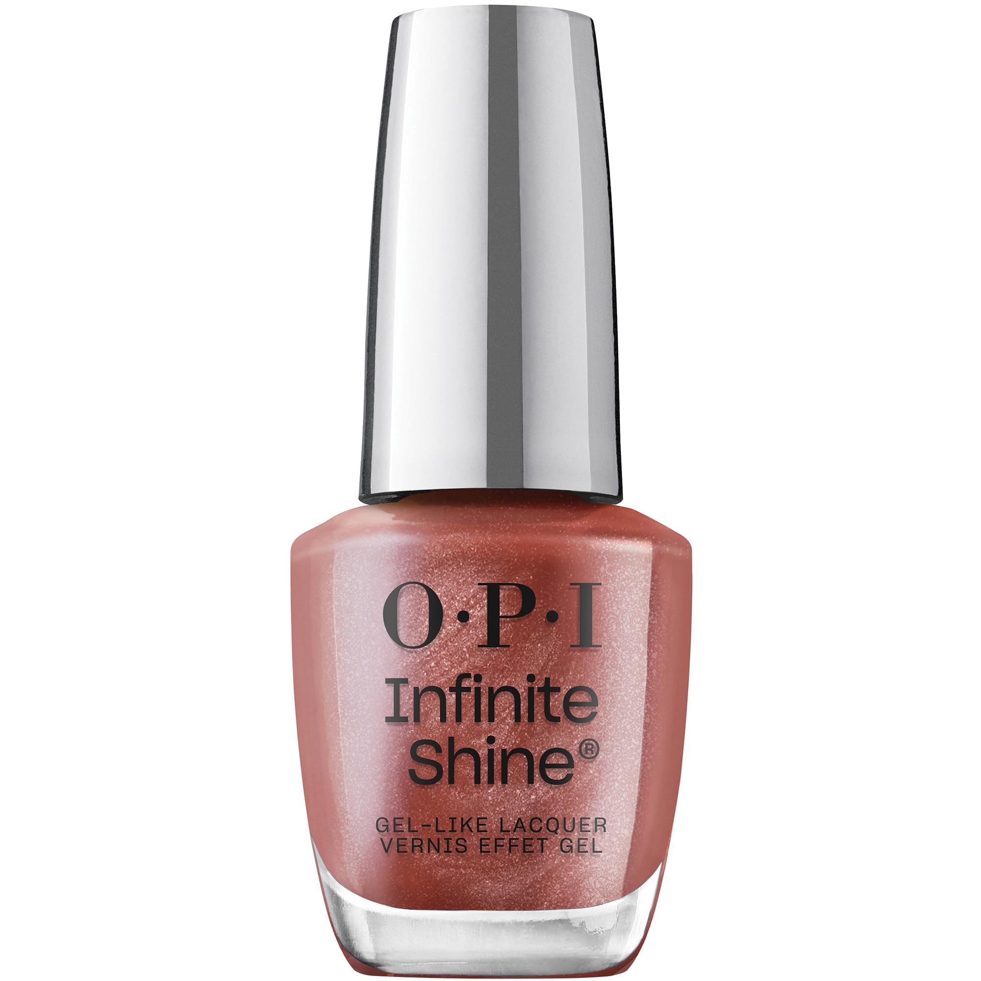 Esmalte De Uñas Opi Infinite Shine Stellar Tips Marrón Metalizado - Venta Internacional.