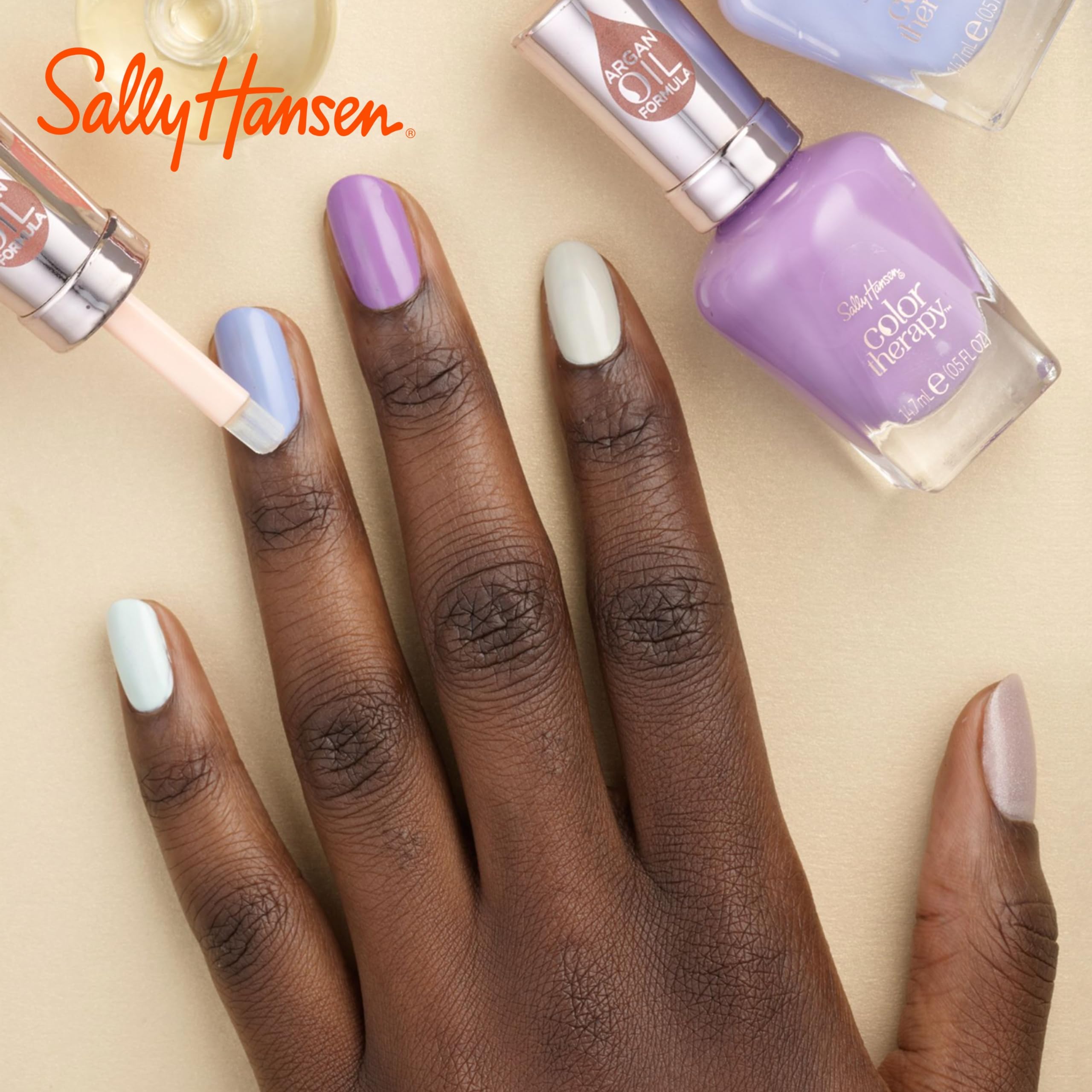 Foto 7 pulgar | Esmalte De Uñas Sally Hansen Color Therapy Bliss Dressed To Chill - Venta Internacional.