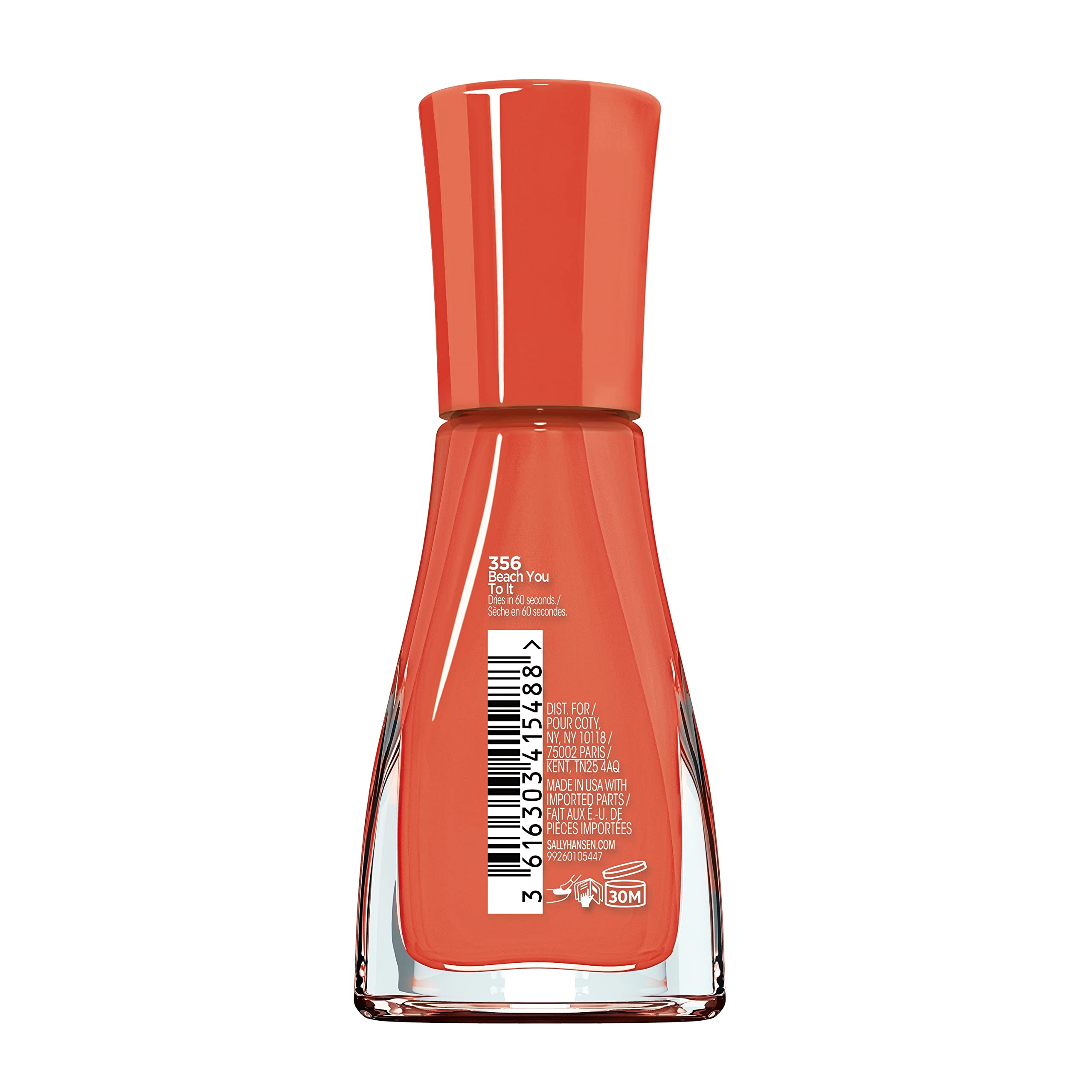 Foto 3 pulgar | Esmalte De Uñas Sally Hansen Insta-dri Beach You To It 9ml - Venta Internacional.