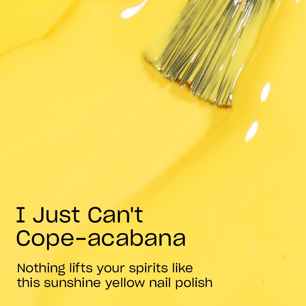 Foto 4 pulgar | Esmalte De Uñas Opi Nail Lacquer I Just Can't Cope-acabana Yellow - Venta Internacional.