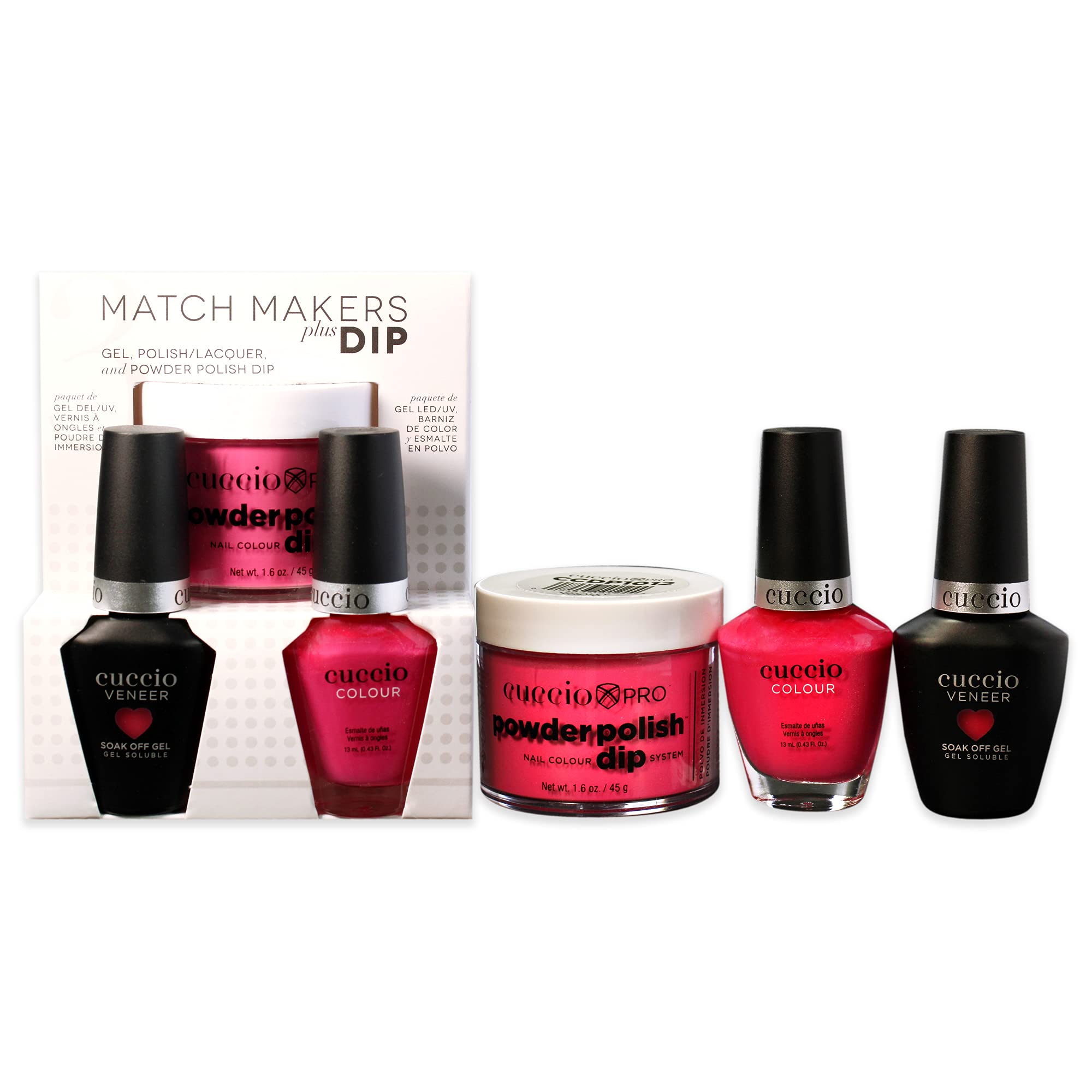 Kit De Baño Para Uñas Cuccio Colour Matchmakers Plus Totally Tokyo - Venta Internacional.