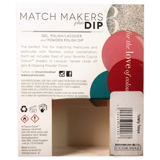 Foto 6 | Kit De Baño Para Uñas Cuccio Colour Matchmakers Plus Totally Tokyo - Venta Internacional.