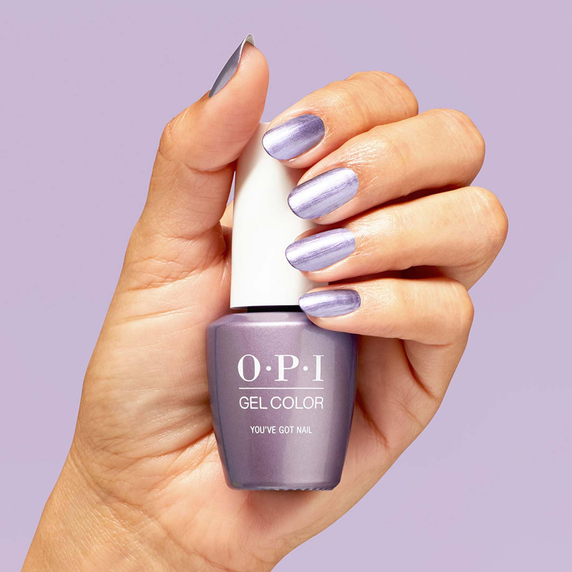 Foto 4 pulgar | Esmalte De Uñas Opi Gelcolor You've Got Nail Metallic Purple - Venta Internacional.