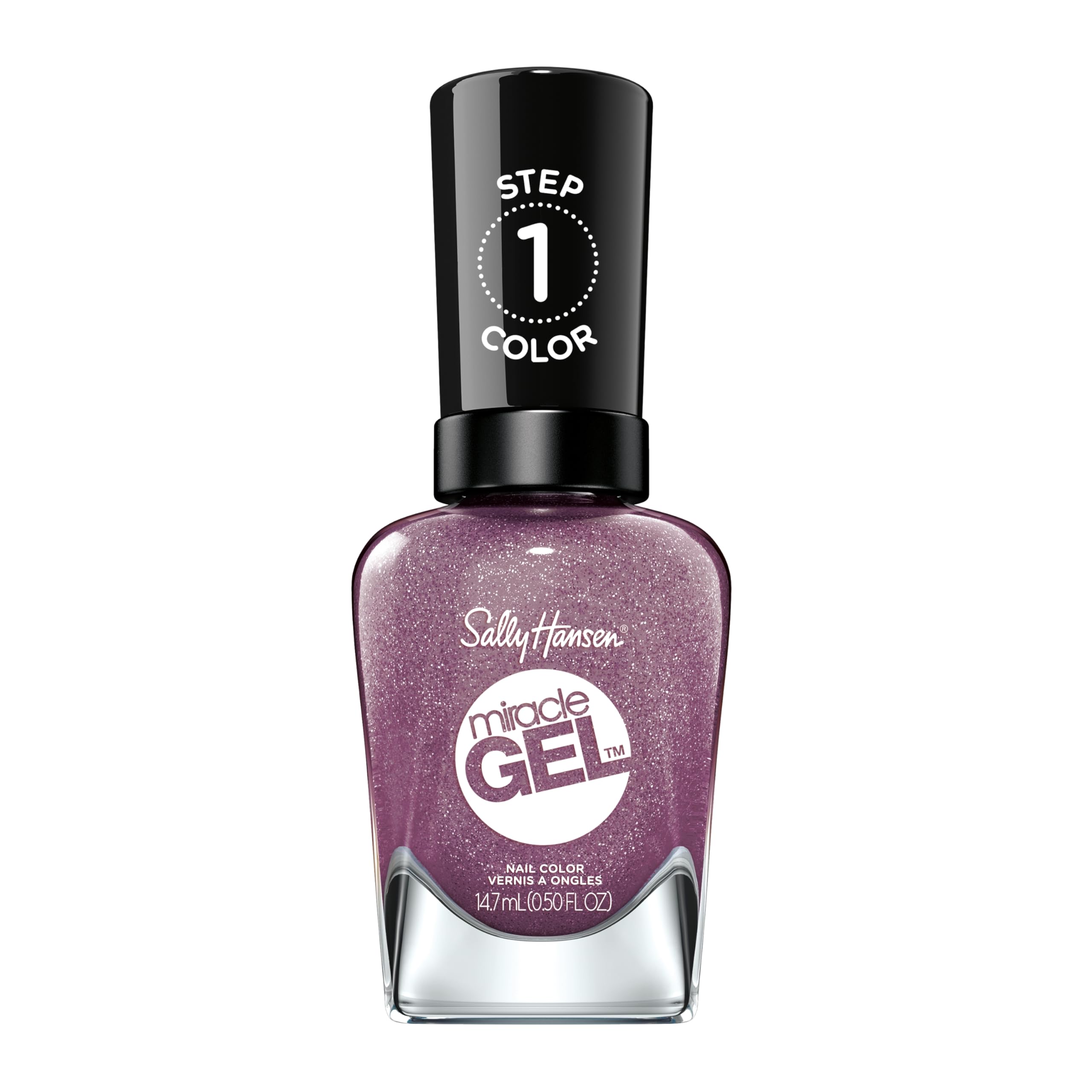 Esmalte De Uñas Sally Hansen Miracle Gel™ Metro Midnight Purple - Venta Internacional.