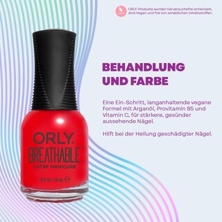 Foto 3 | Esmalte De Uñas Orly Breathable Love My Nails 18ml True Red - Venta Internacional.