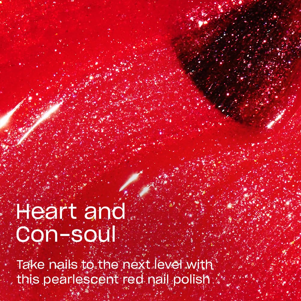 Foto 4 pulgar | Esmalte De Uñas Opi Nail Lacquer Heart And Con-soul Bright Red - Venta Internacional.