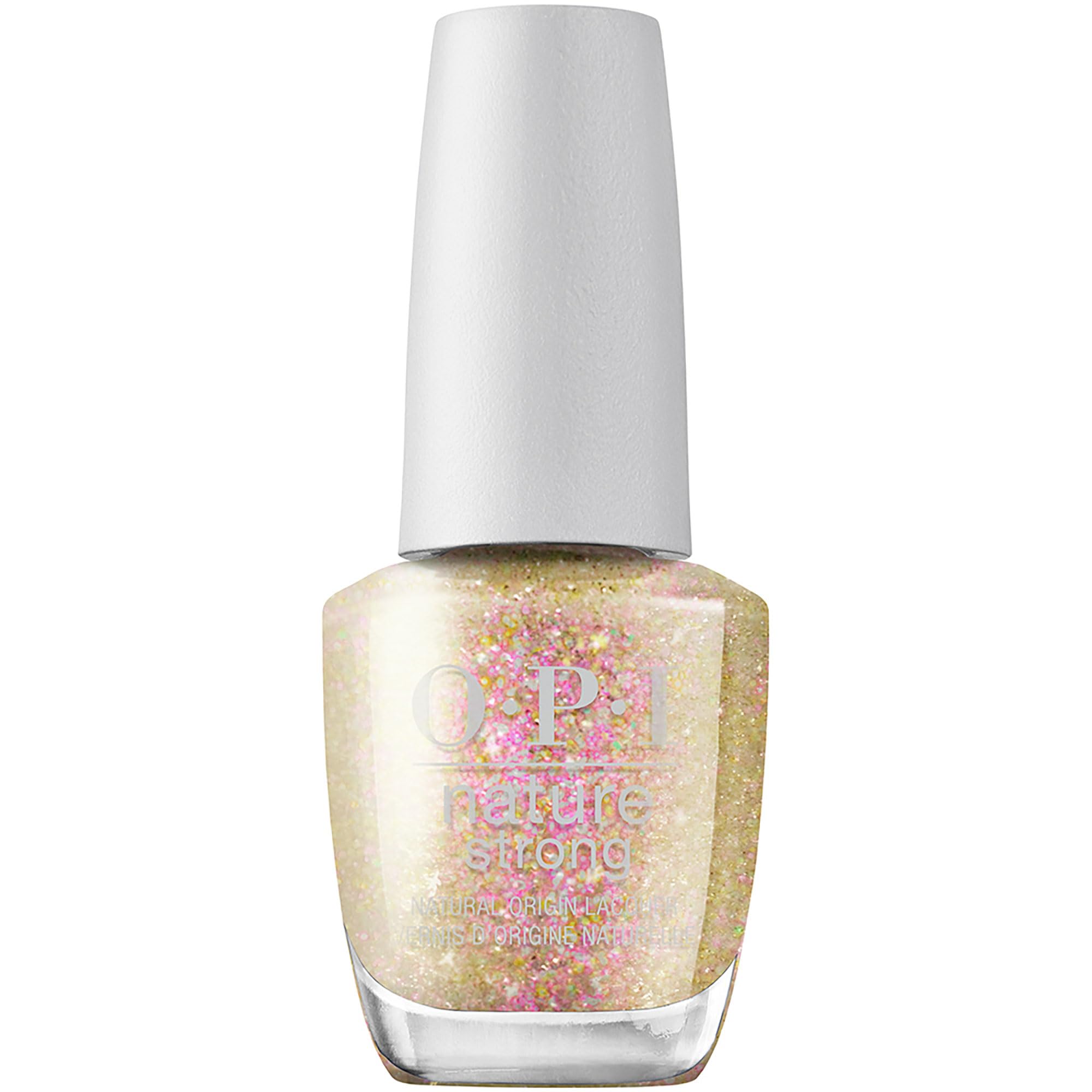 Foto 2 pulgar | Esmalte De Uñas Opi Nature Strong Mind-full Of Glitter Sheer Dark Gold - Venta Internacional.