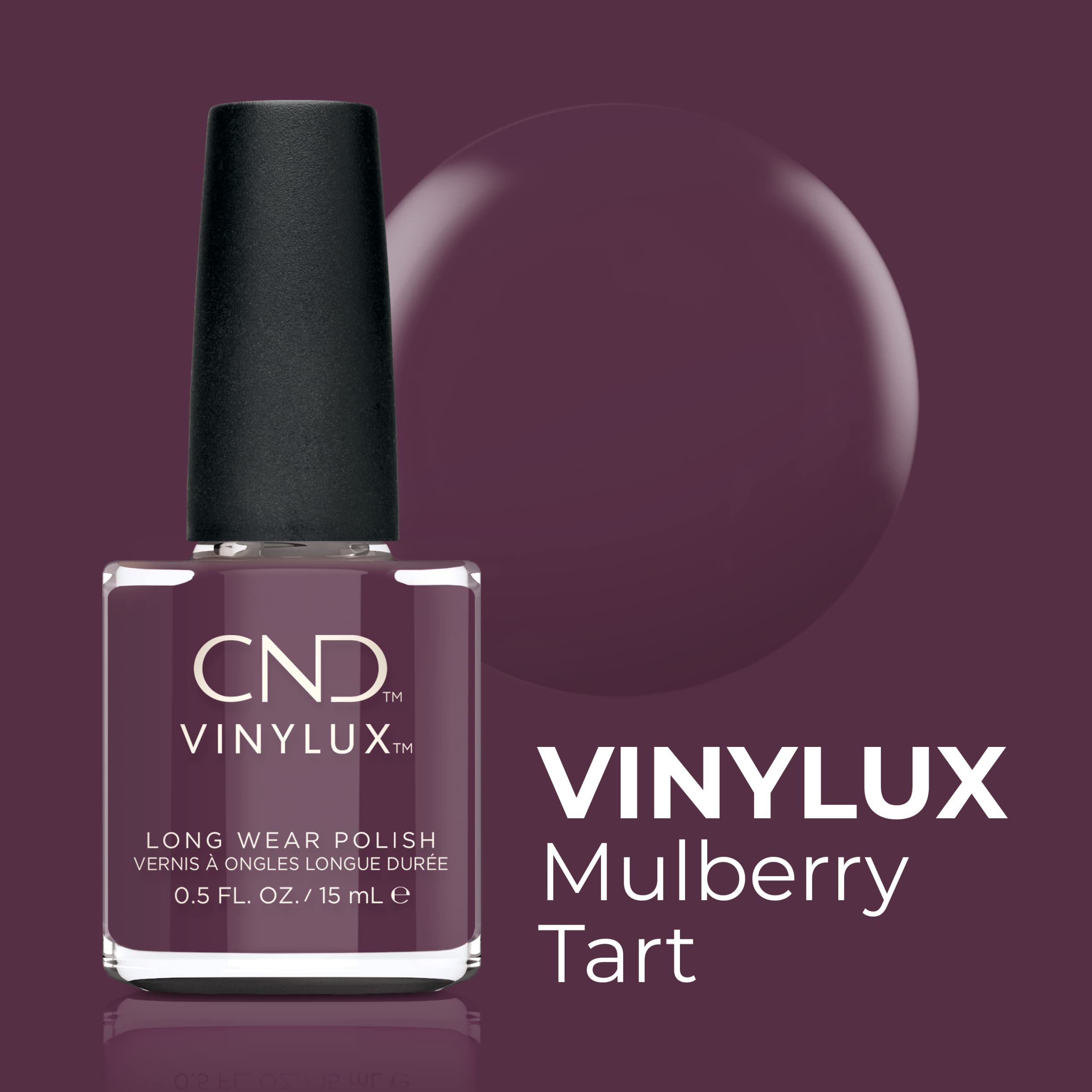 Foto 3 pulgar | Esmalte De Uñas Cnd Vinylux Longwear Con Forma De Tarta De Morera Con Forma De Gel, 15 Ml - Venta Internacional.