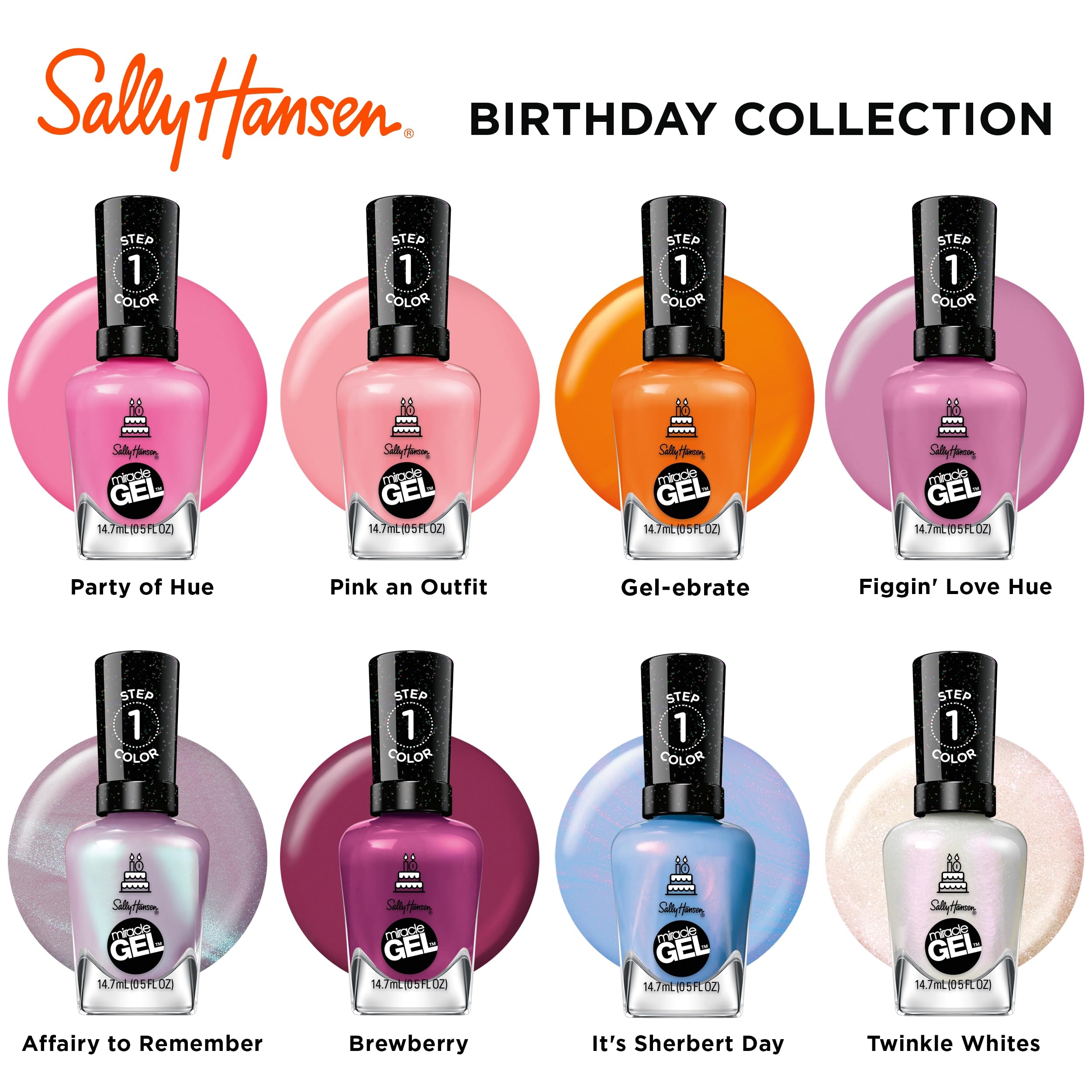 Foto 5 | Esmalte De Uñas Sally Hansen Miracle Gel™ One Gel Of A Party Blue - Venta Internacional.