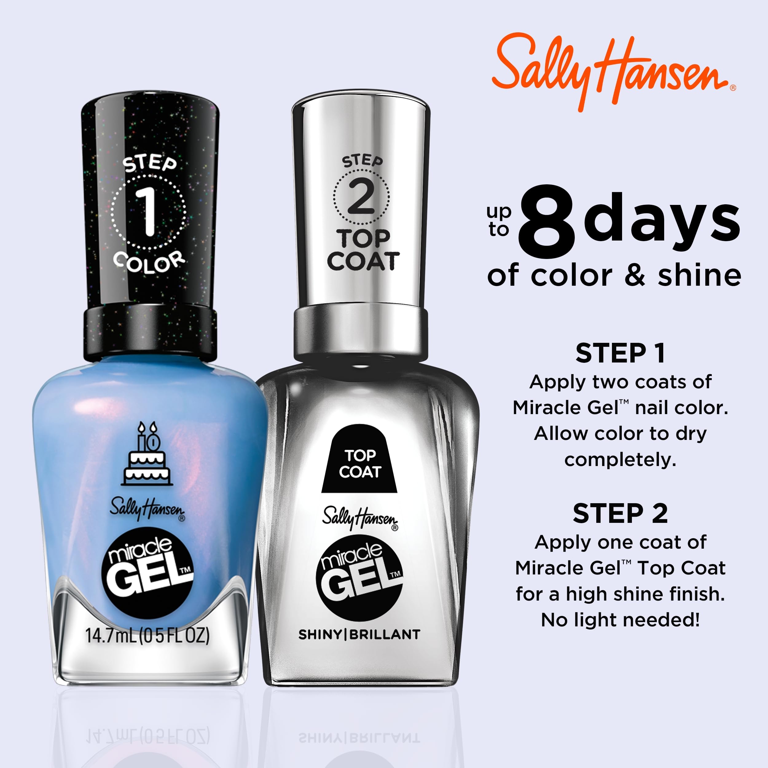 Foto 7 pulgar | Esmalte De Uñas Sally Hansen Miracle Gel™ One Gel Of A Party Blue - Venta Internacional.