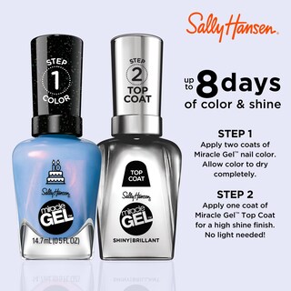 Foto 6 | Esmalte De Uñas Sally Hansen Miracle Gel™ One Gel Of A Party Blue - Venta Internacional.