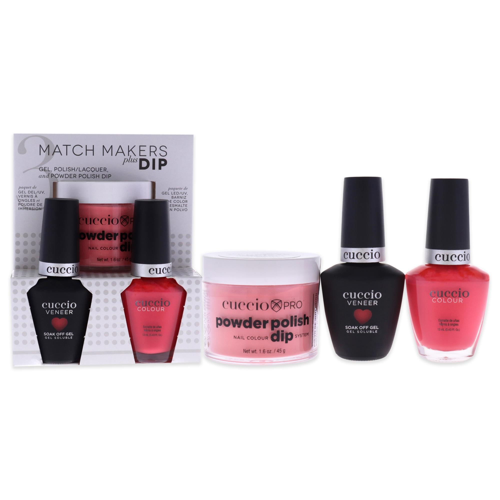 Kit De Baño Para Uñas Cuccio Colour Matchmakers Plus Paradise Found - Venta Internacional.