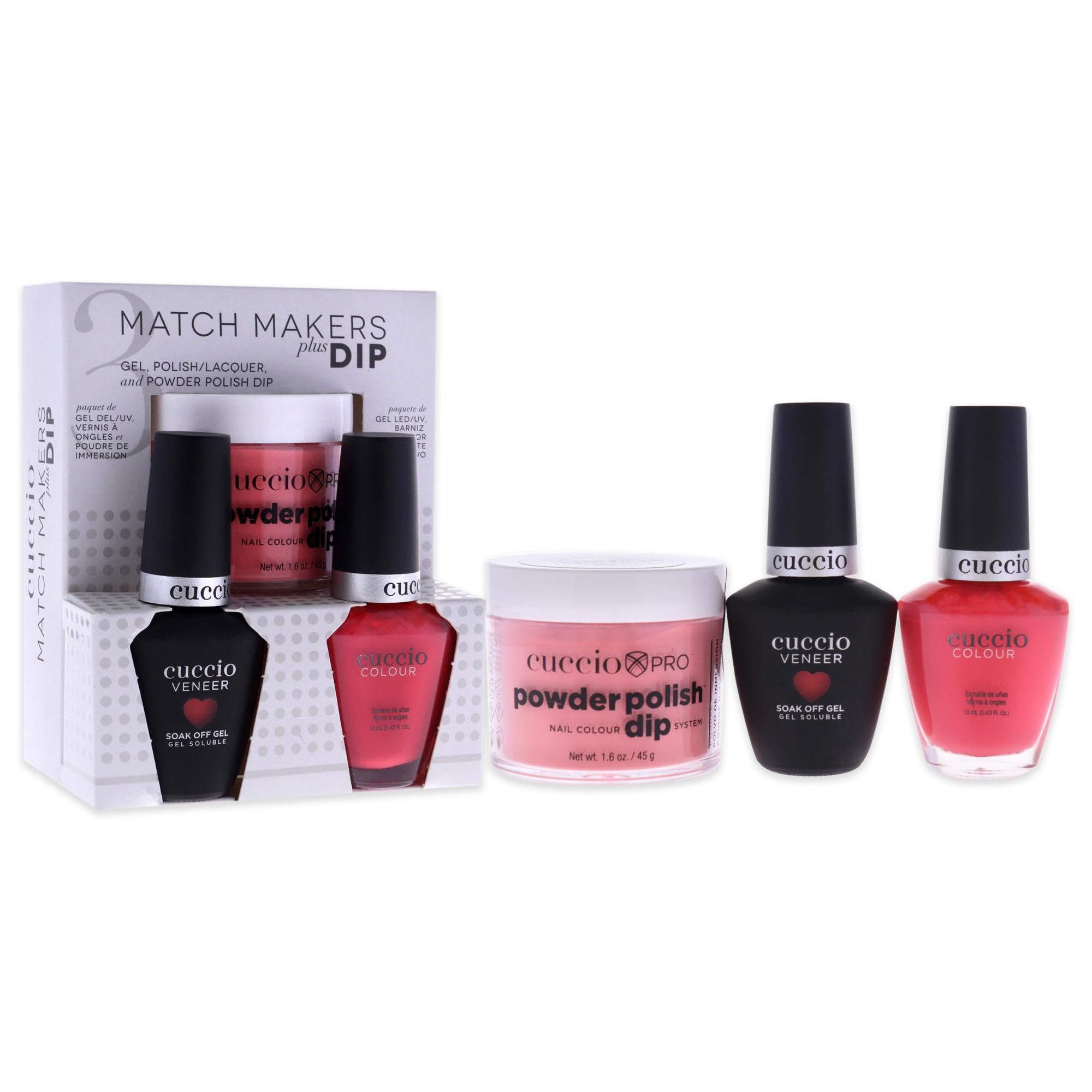 Foto 3 | Kit De Baño Para Uñas Cuccio Colour Matchmakers Plus Paradise Found - Venta Internacional.
