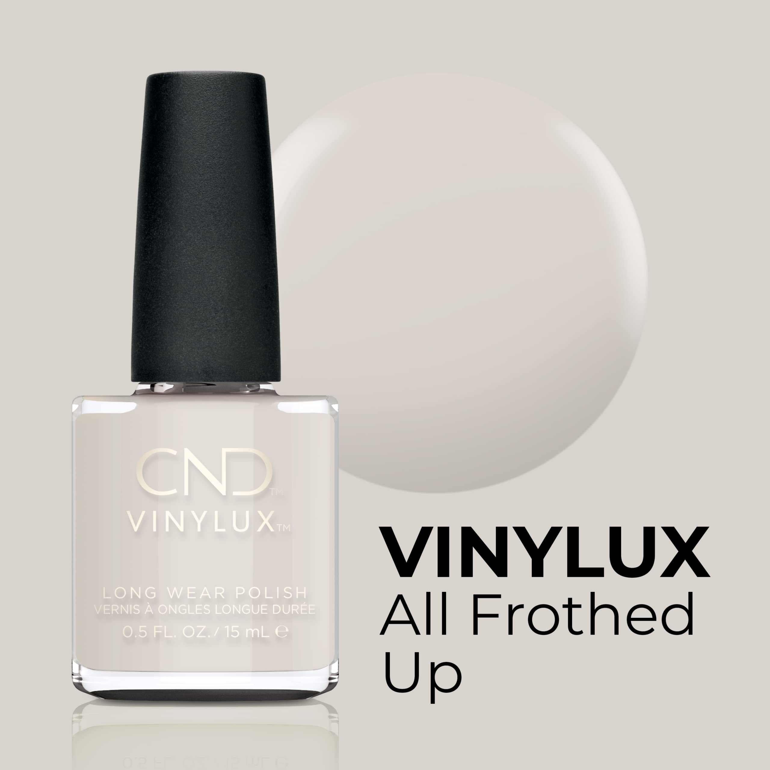 Foto 3 pulgar | Esmalte De Uñas Cnd Vinylux Longwear Gel-like All Frothed Up 15 Ml - Venta Internacional.